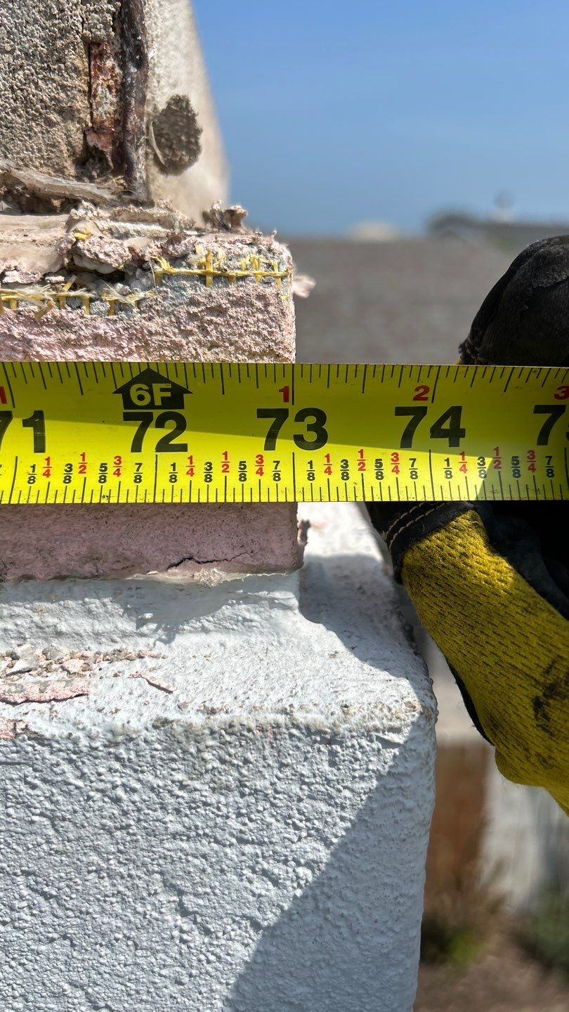Residential Roofing Repair using Galvanized Chimney Cap & Chase by Lighthouse Roofing
