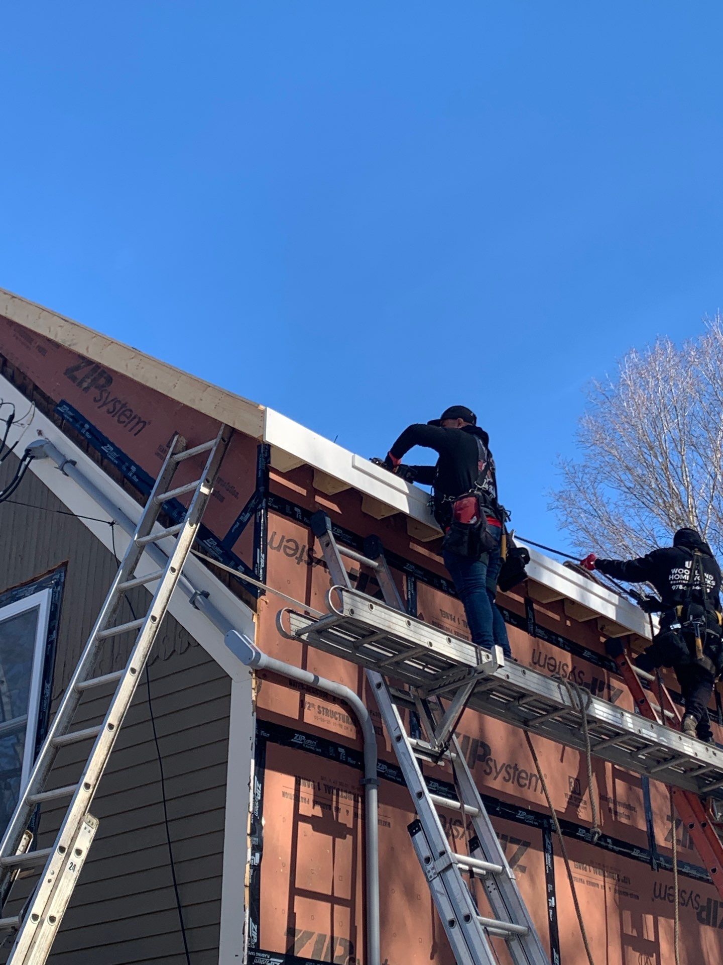 New Construction Roof - Hampstead by woodland homeworks