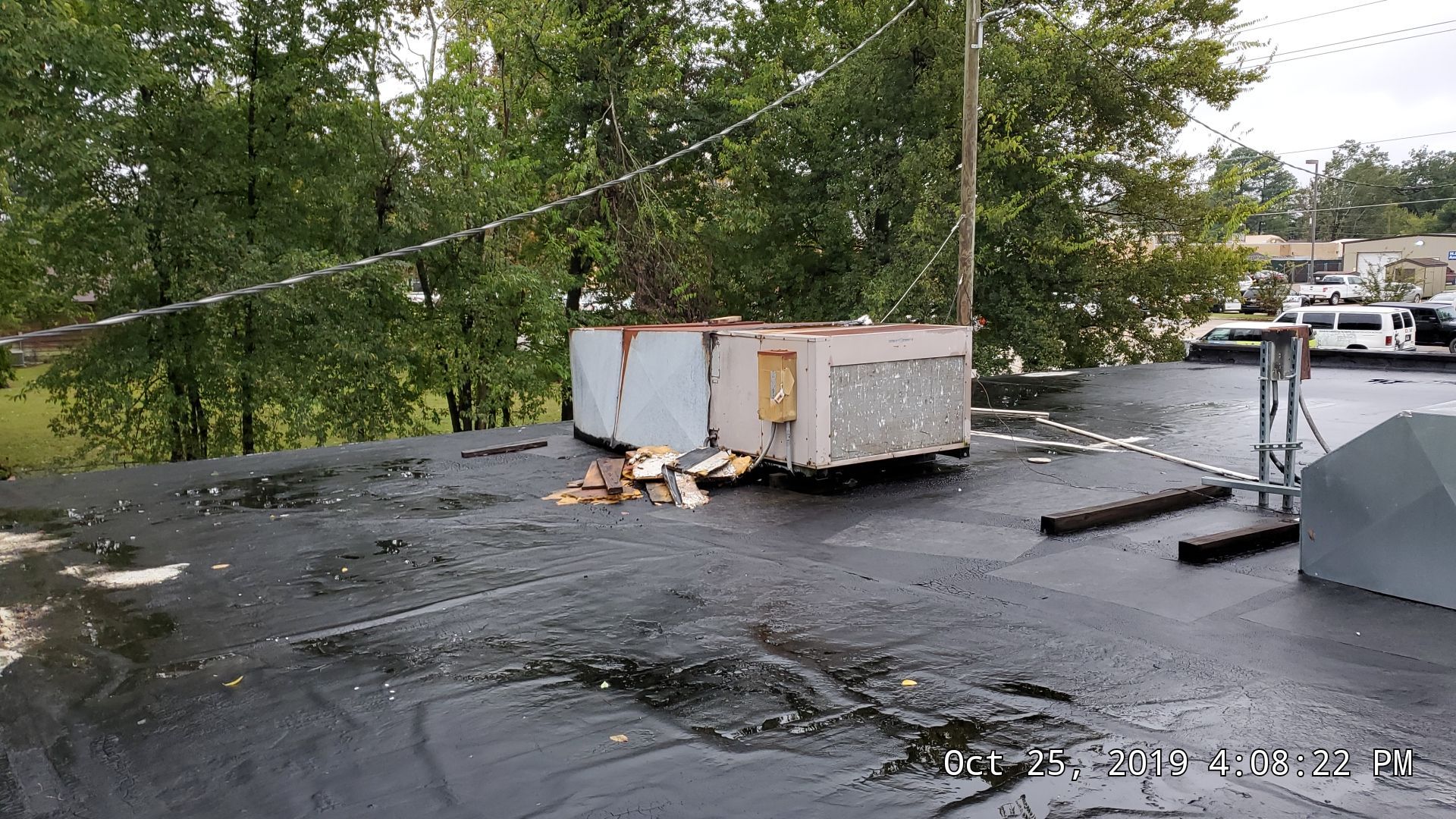 Store Building in Hope by Hostetler Roofing