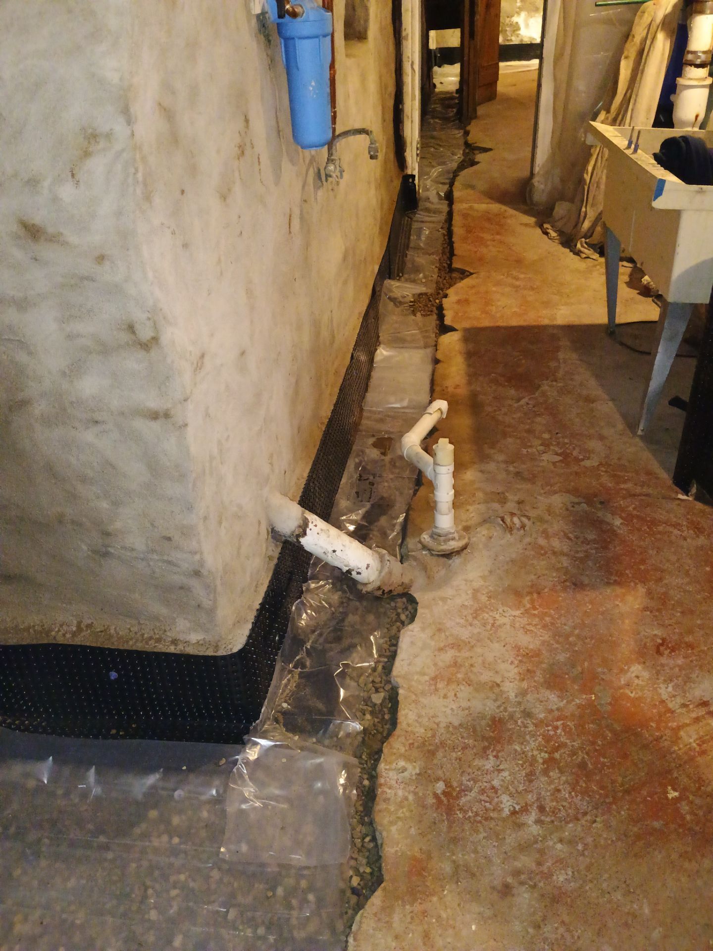 Full Basement Fix for Steve and Lisa by Waterproofing Northeast