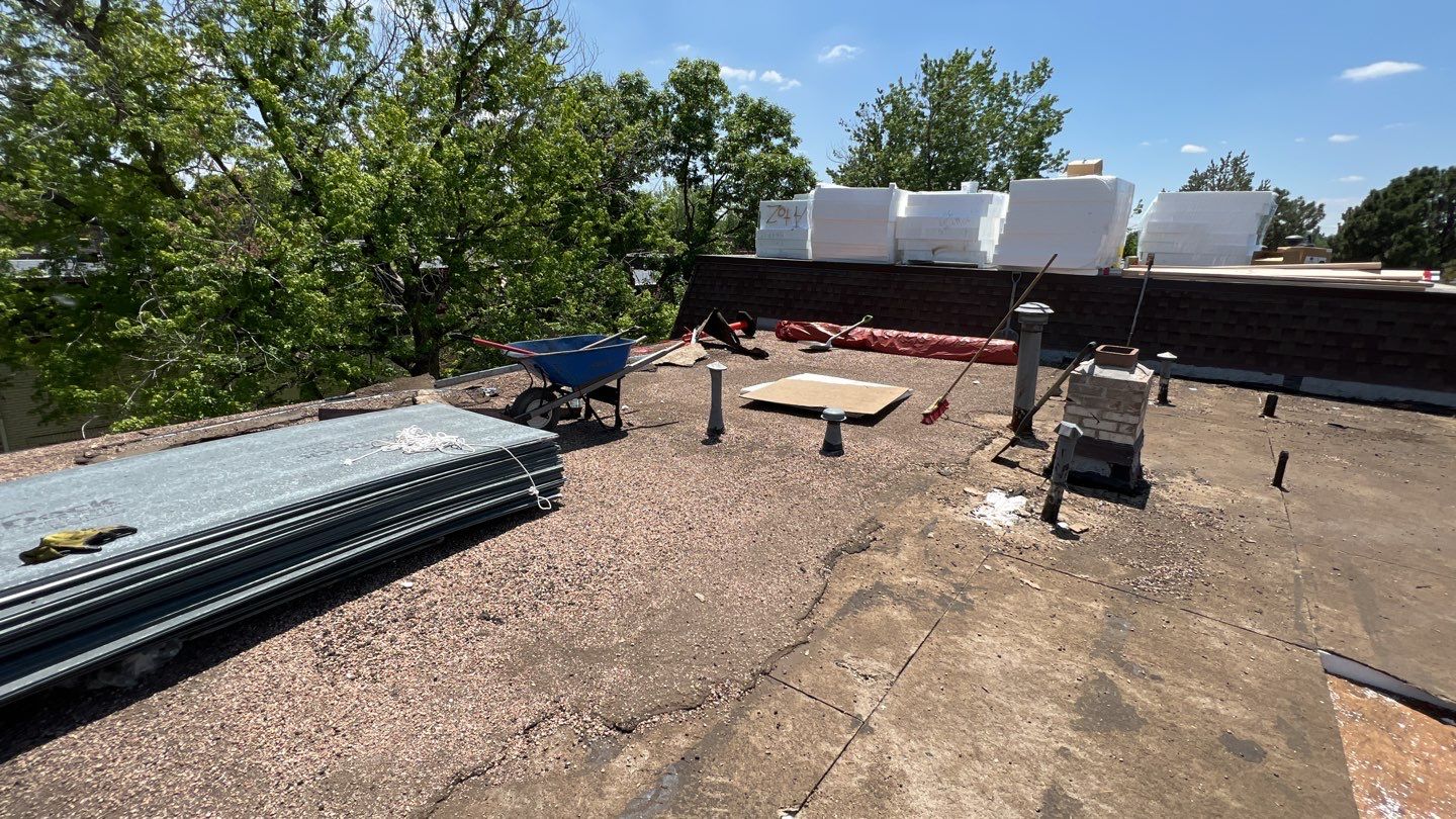 Commercial Roofing Installation using MuleHide EPDM .60 - BLACK by A to Z Roofing