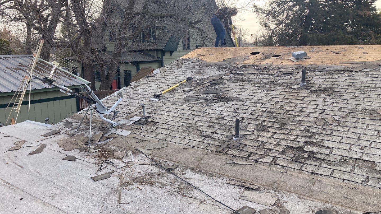 Low Pitch Residential Roofing Installation for damaged roof in Nampa by ID Roofing LLC