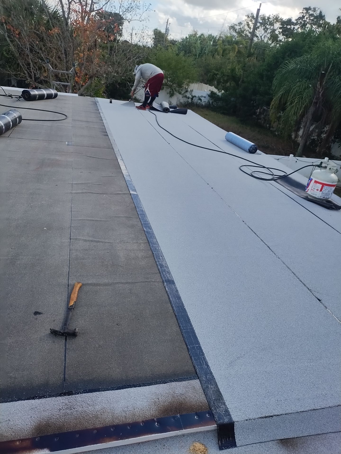 Project in St. Petersburg 33703 by Mitchell Roofing Company LLC 