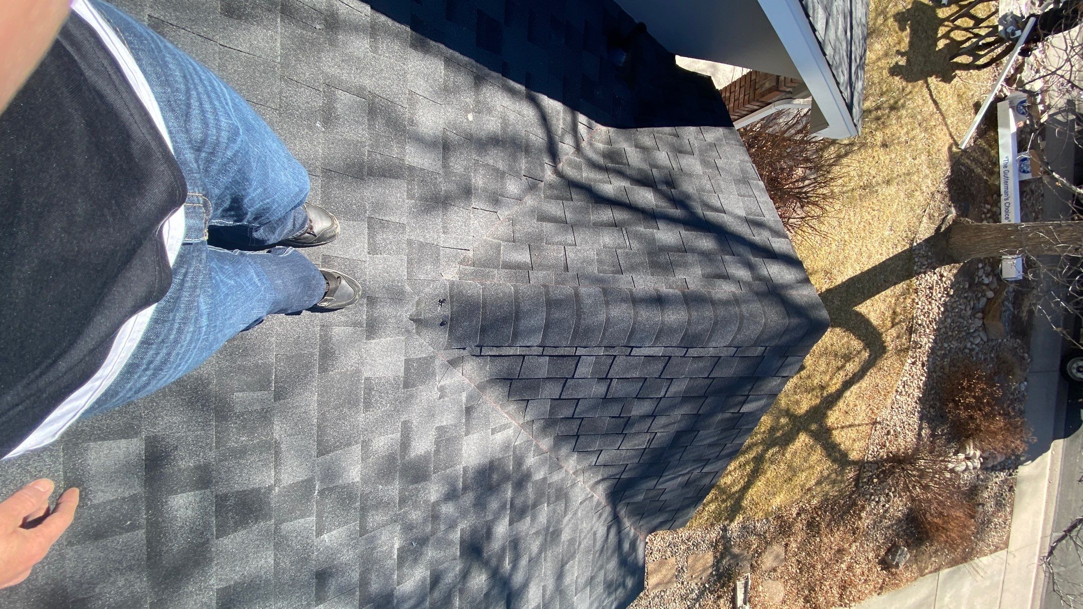 Resdiental Hail Damage Roof Replacement using Certainteed Northgate by Black Belt Roofing
