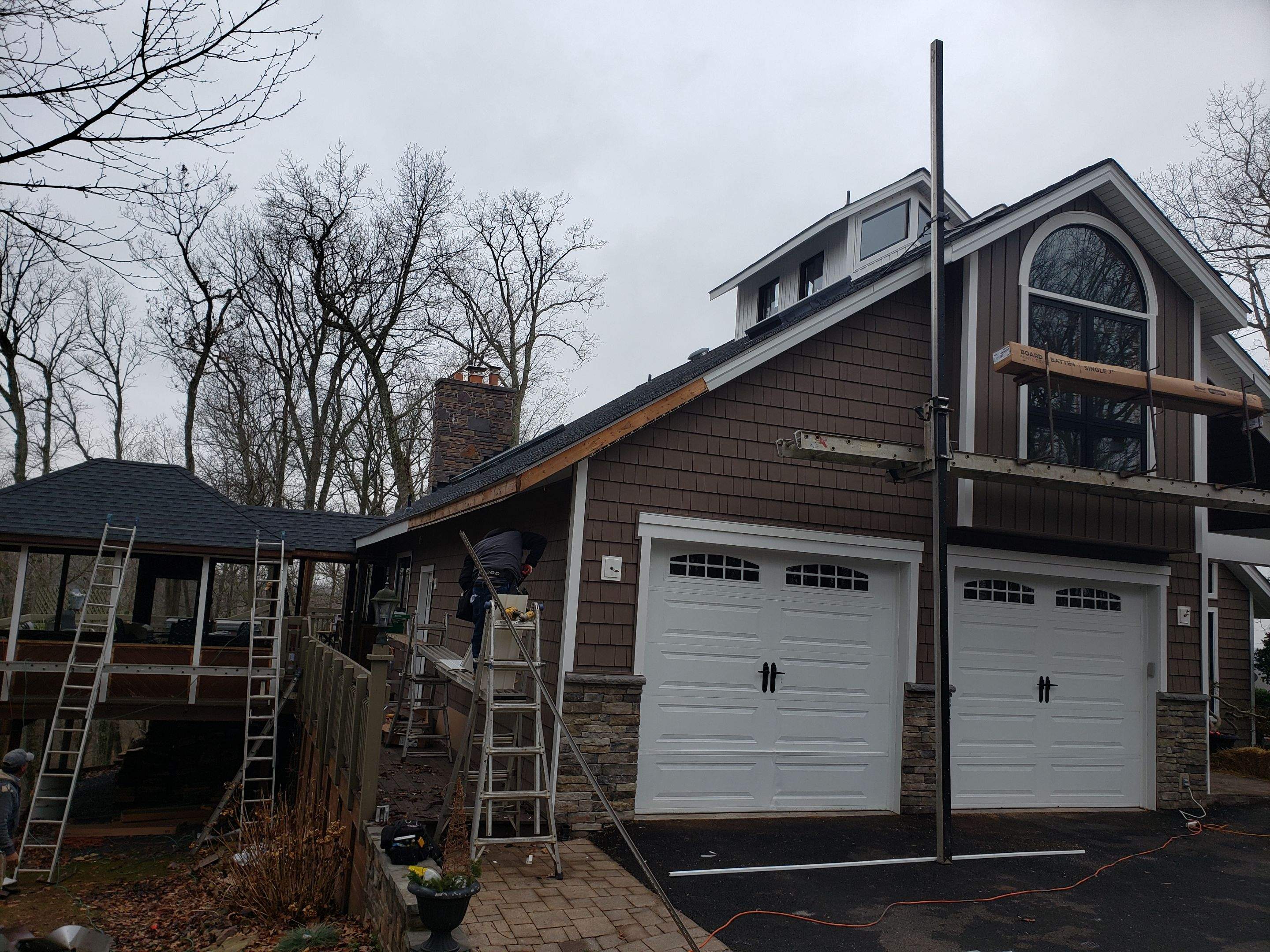 Roof, Siding, Soffit, Trim, and Gutter replacement by American Home Contractors