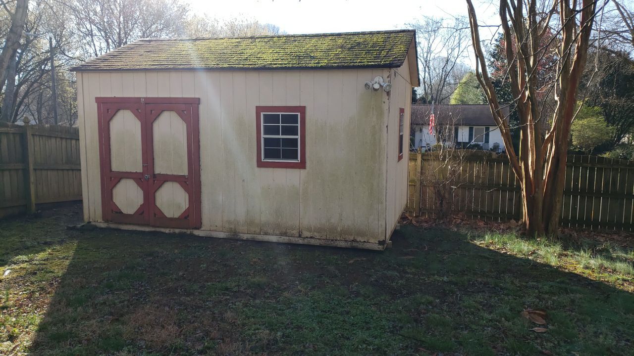 House Wash using cleaner by Power Wash Masters LLC