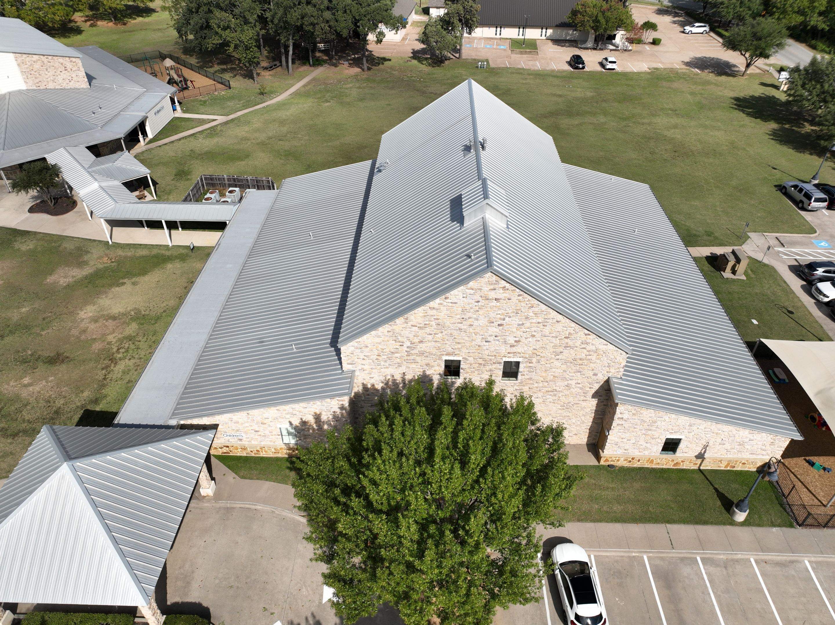 Standing Seam Commercial Roofing by 3:16 Roofing and Construction