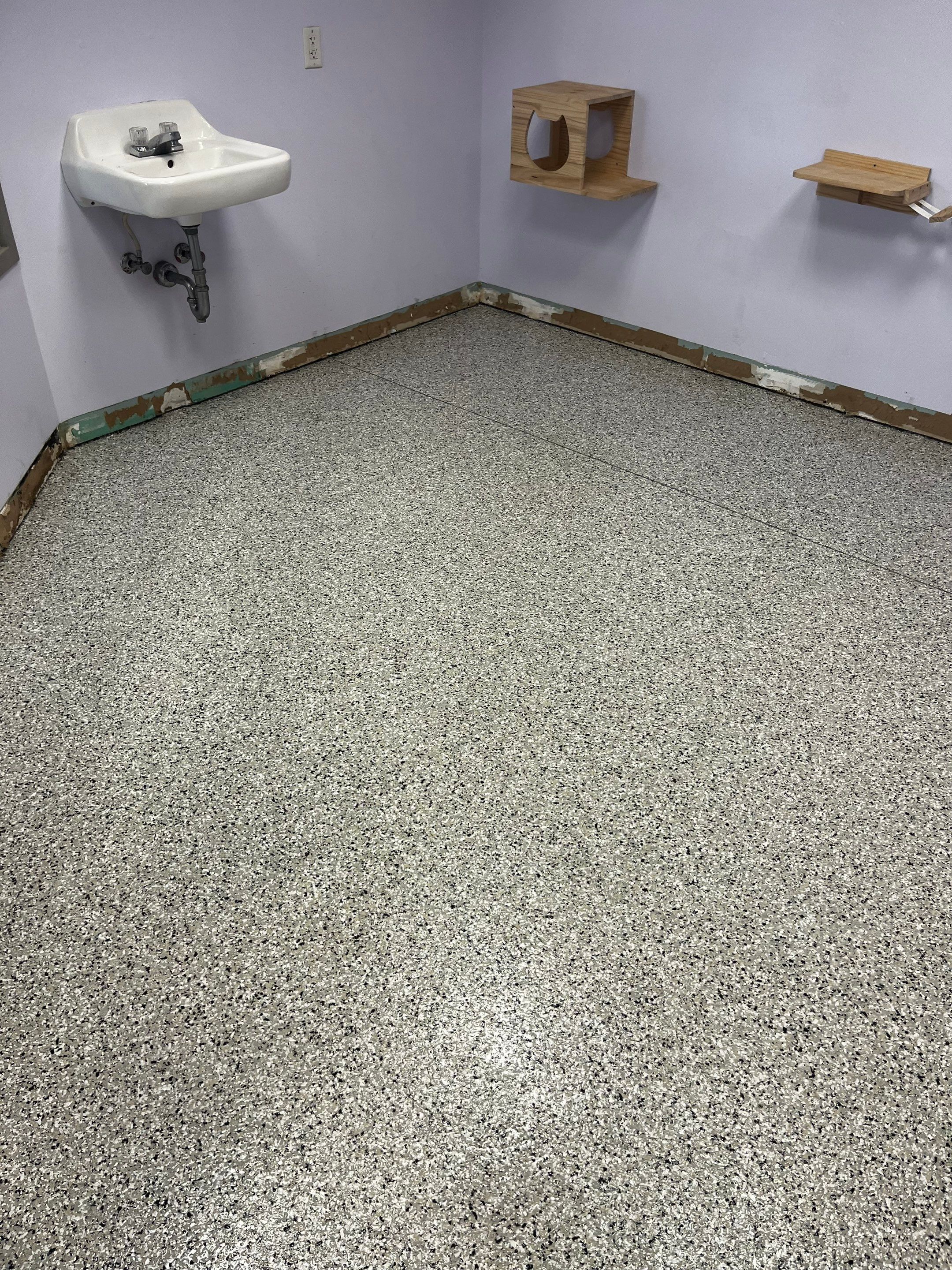 Commercial Floor Coating using Cabin Fever by My Garage Floor Guys