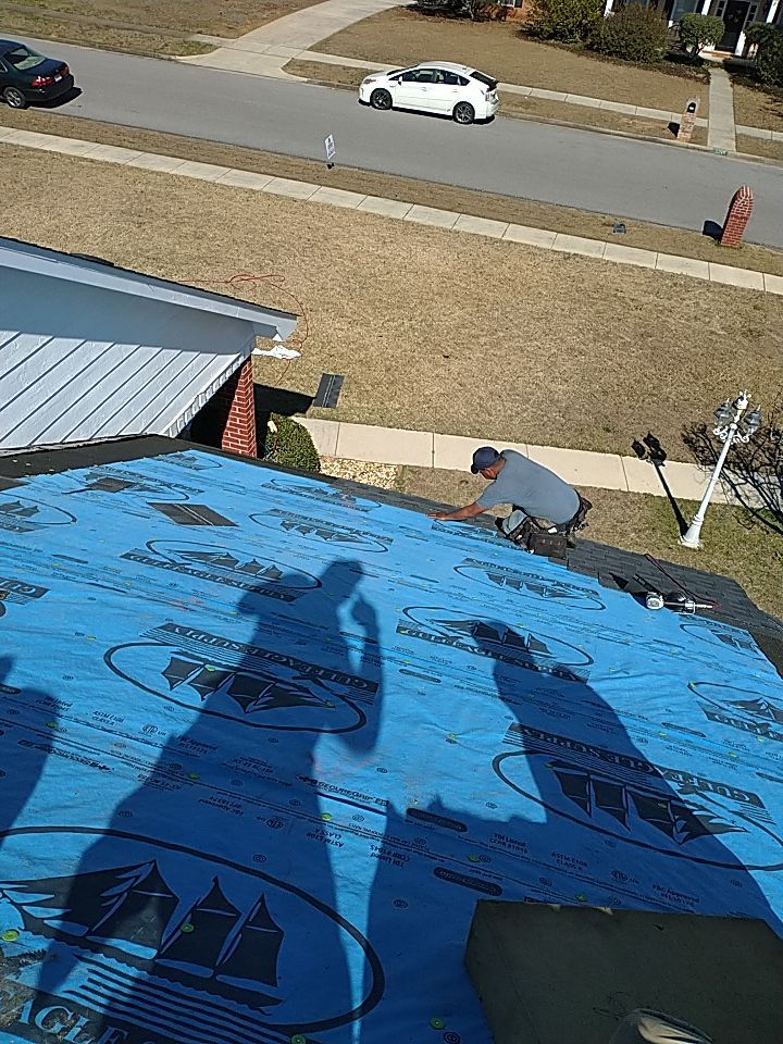 Residential Roofing Installation using Roof Replacement by American Roofing & Construction LLC