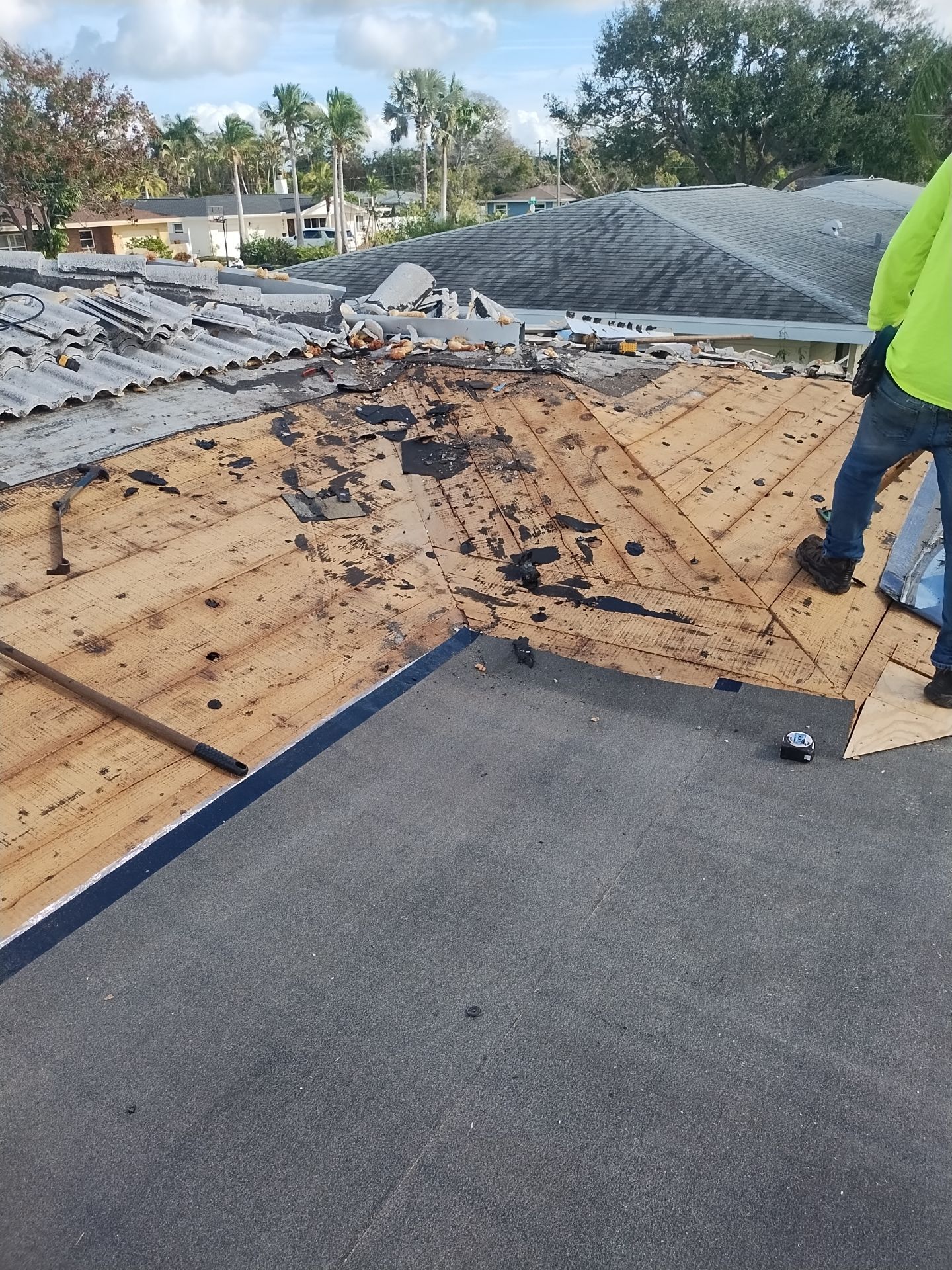 Project in St. Petersburg 33703 by Mitchell Roofing Company LLC 