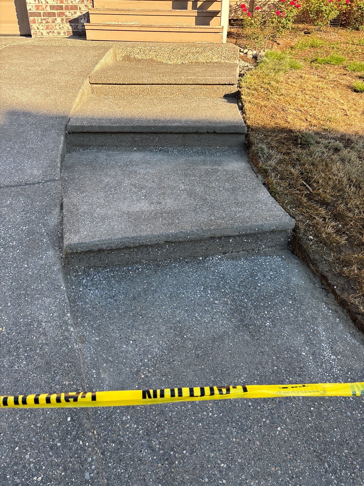 Concrete Driveway and Steps Renovation | Bothell  by Jireh Asphalt & Concrete Inc 