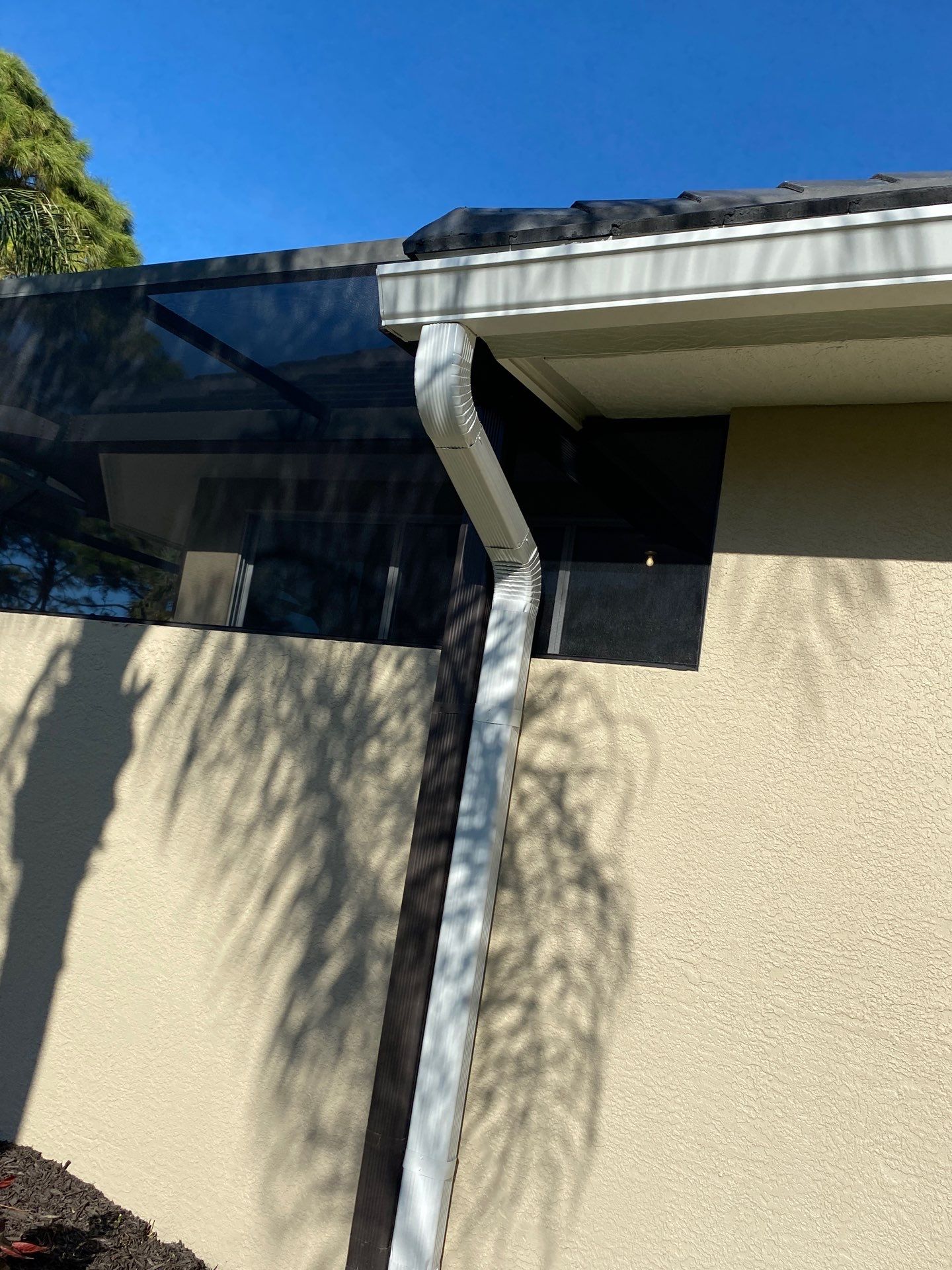 Splash Guard installation in Naples FL by Gutter Professors