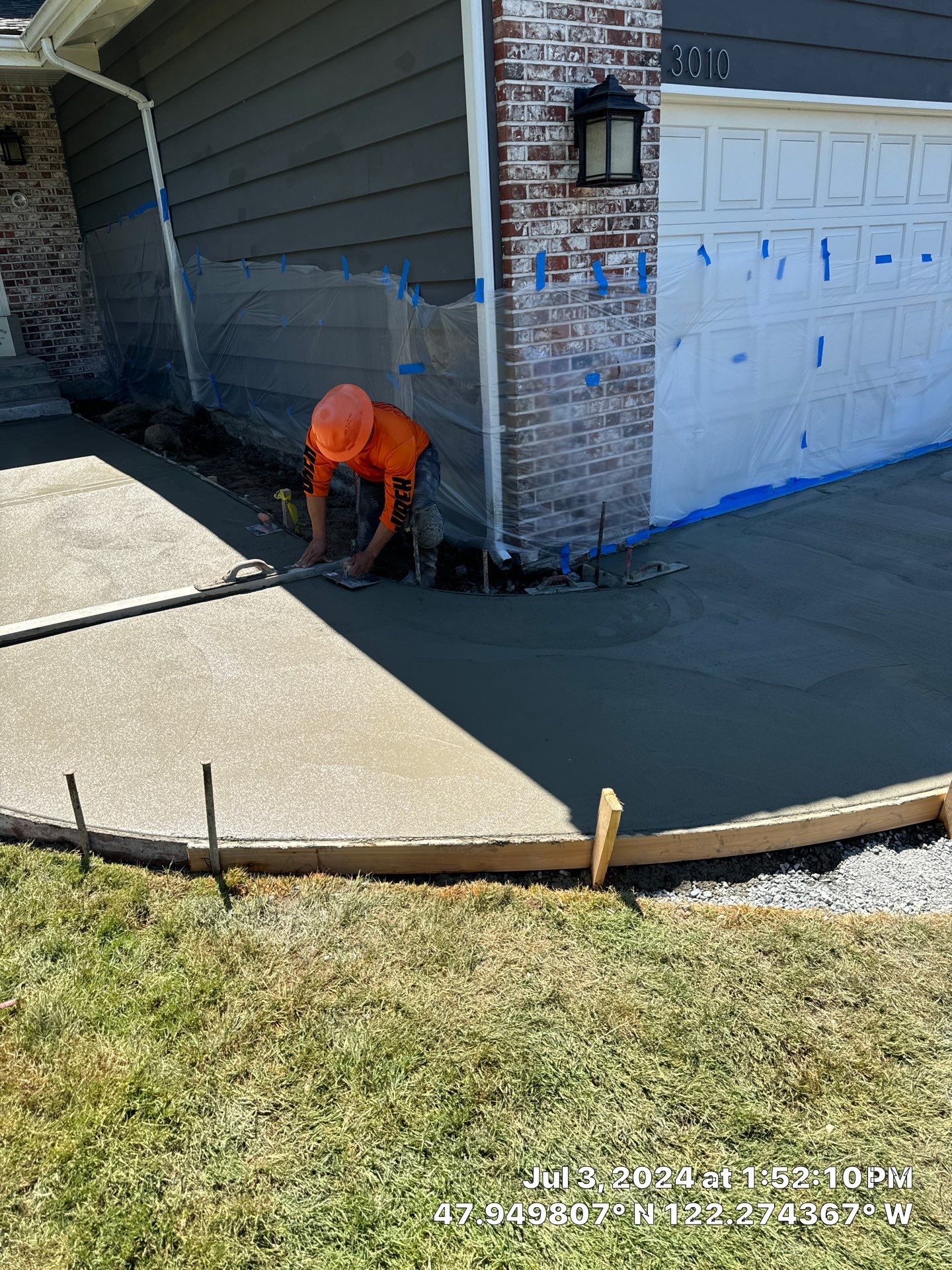 Jacob | Concrete Driveway  by Jireh Asphalt & Concrete Inc 