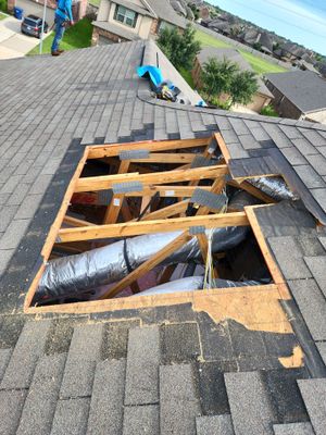 Residential Roofing Repair using Owen's Corning Duration (Lifetime) Shingles