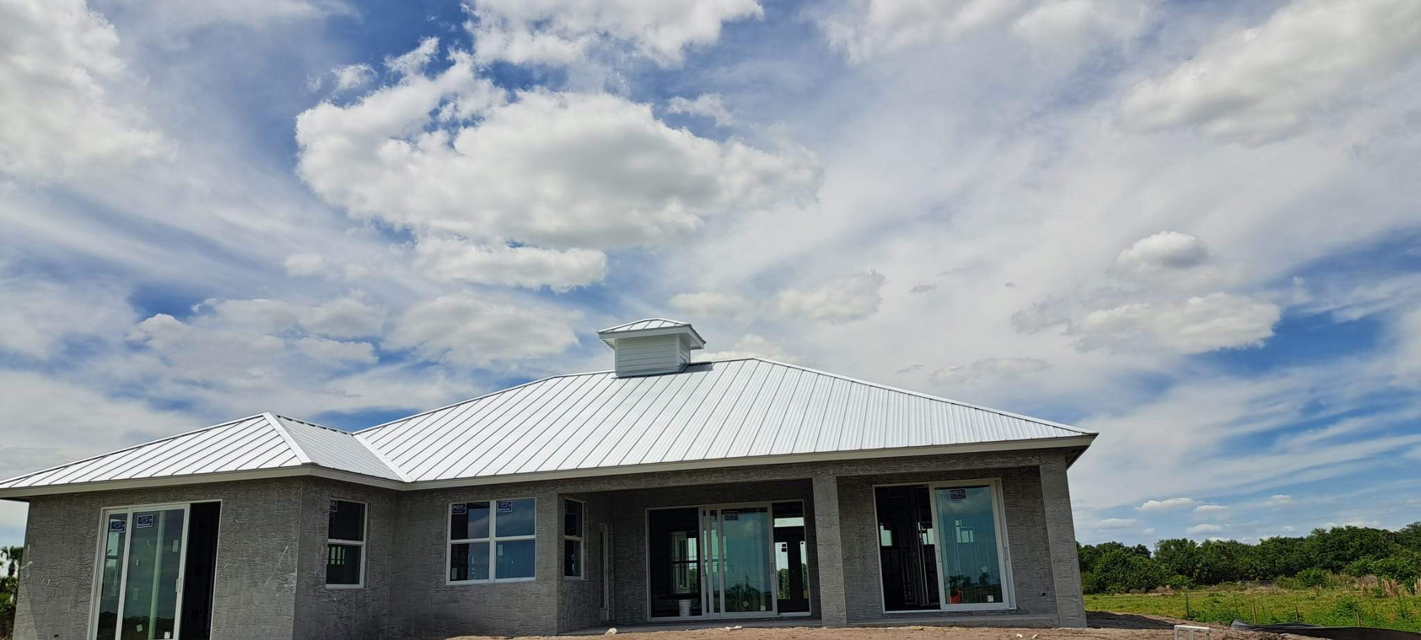 24ga 1" Nail-Strip Mill Finish by Total Roofing System The Metal Roof Experts