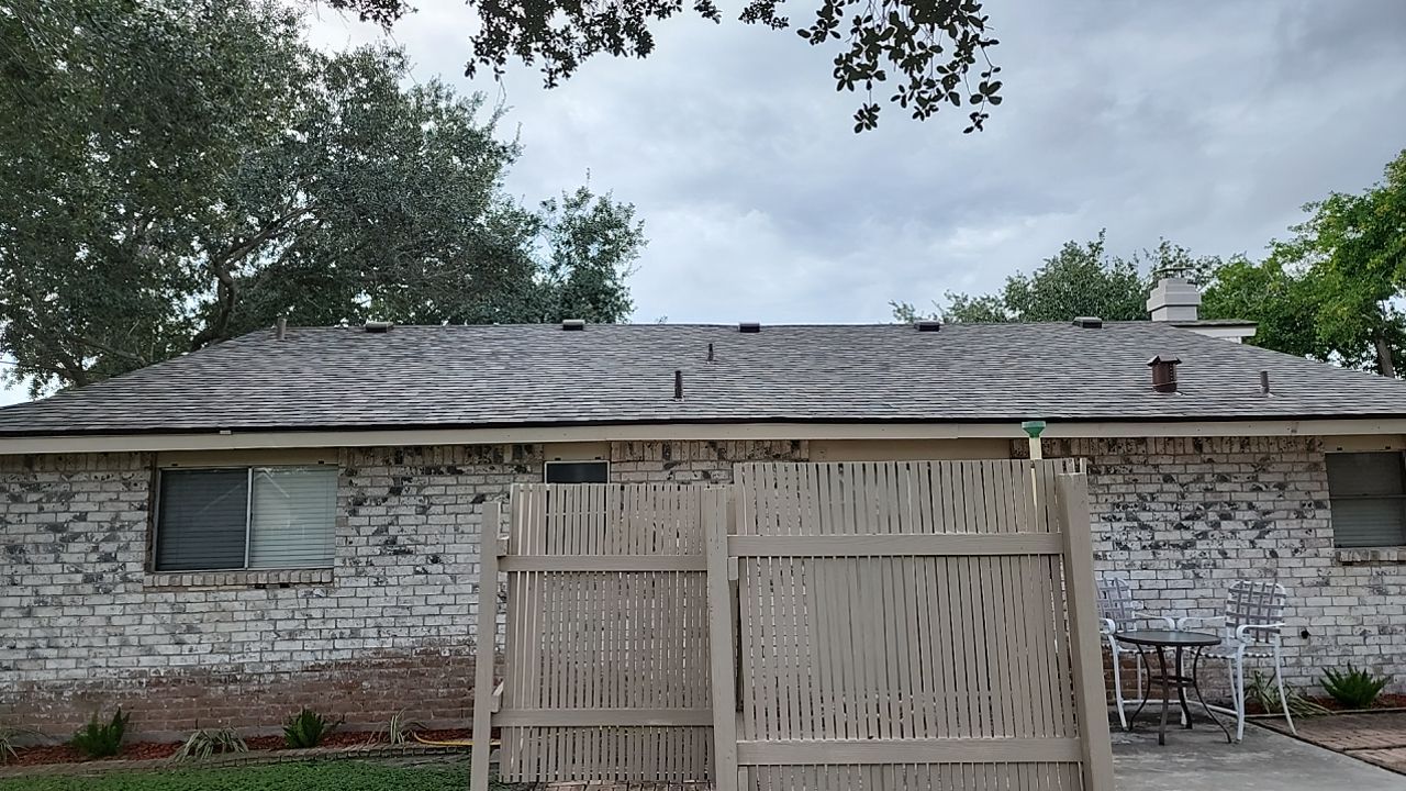 Full Roof Replacement using Certainteed Landmark Weatherwood by Galvan Roofing and Construction