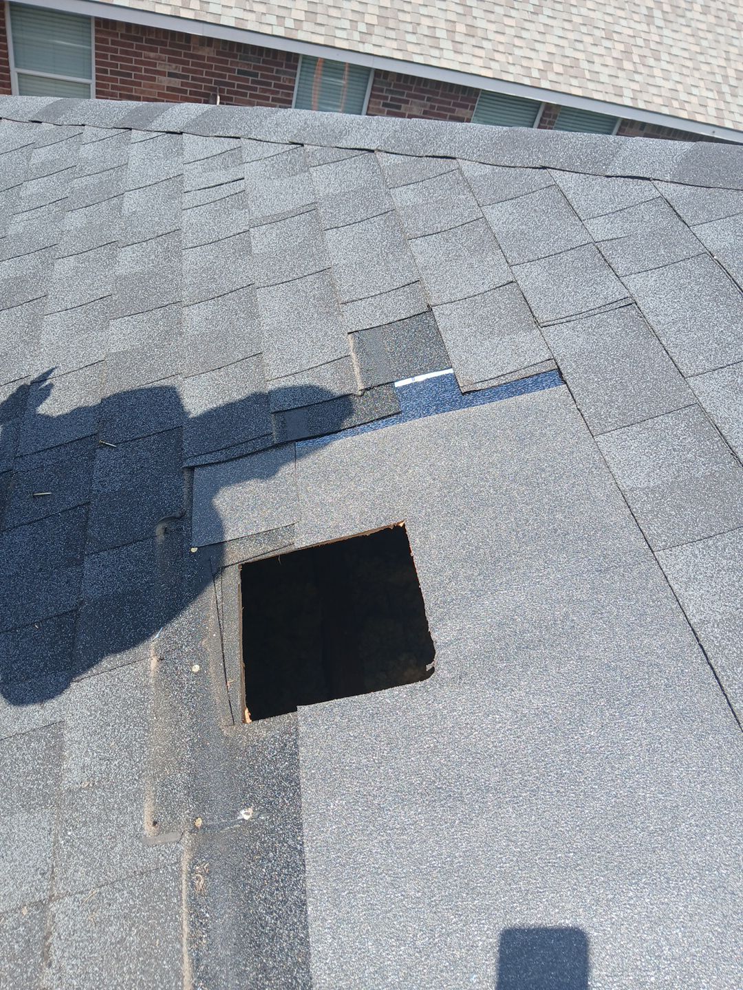 Hail Damage using Owen's Corning Duration (Lifetime) Shingles by Roof Repair Company