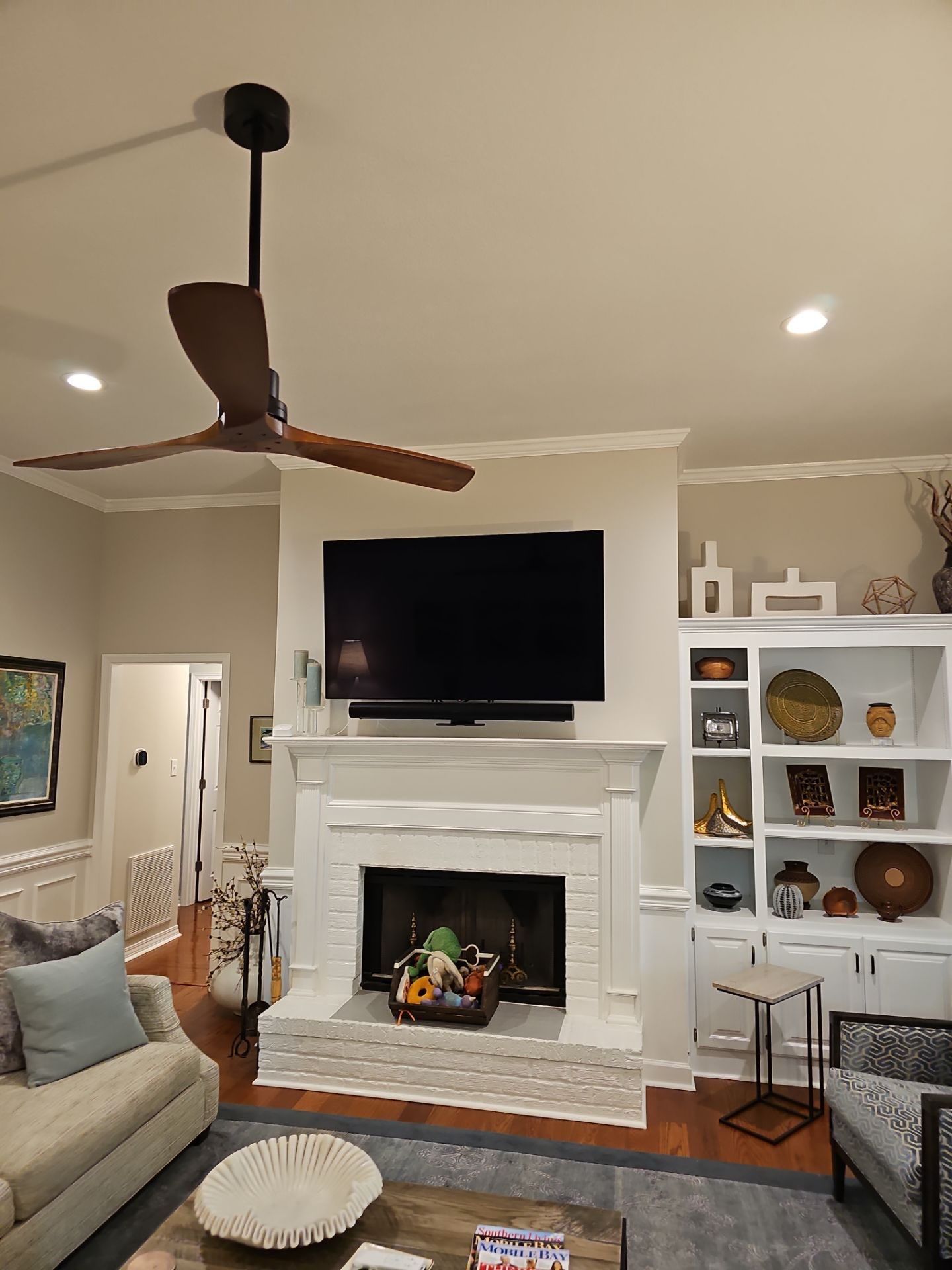 Fireplace TV Mounting Projects by Hangman Mounting & Installation 