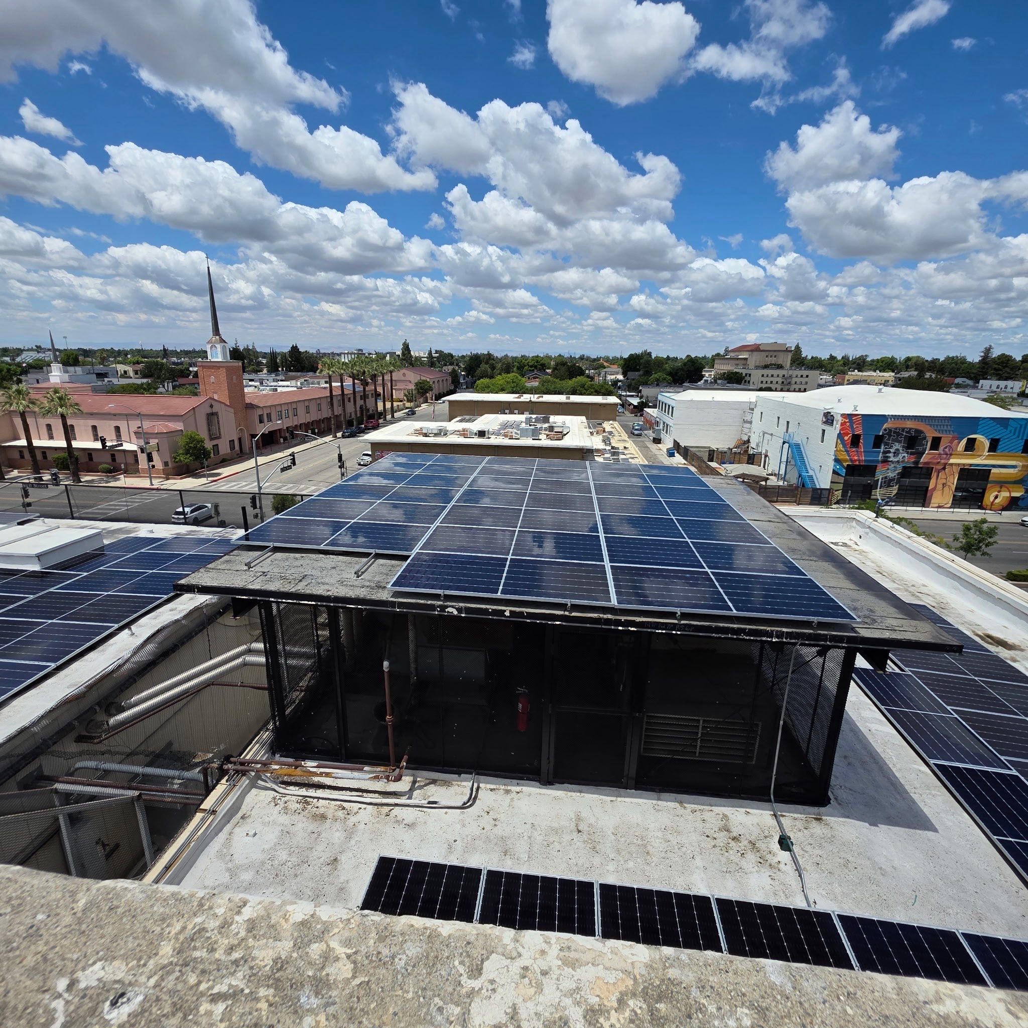 Commercial Solar Panel Cleaning by Palm Coast Solar Cleaning
