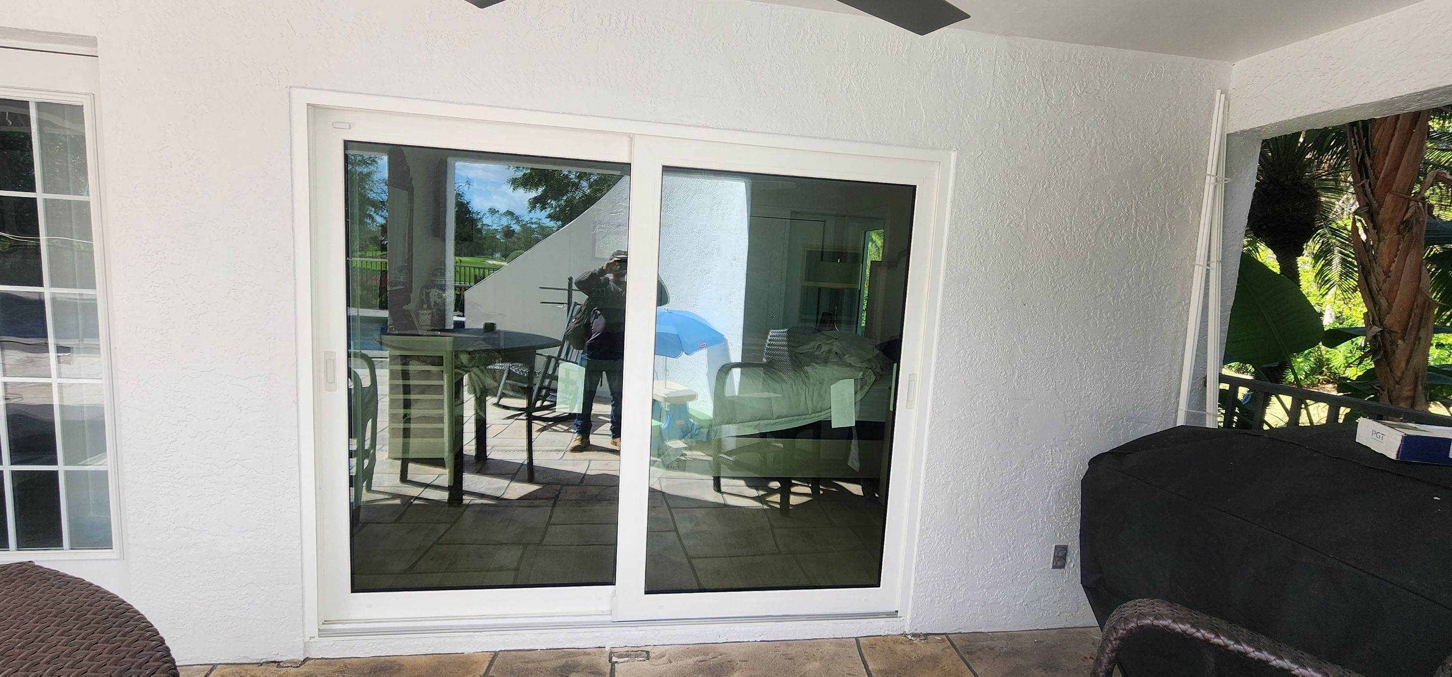 Window Installation using PGT Vinyl by Windows For Life 