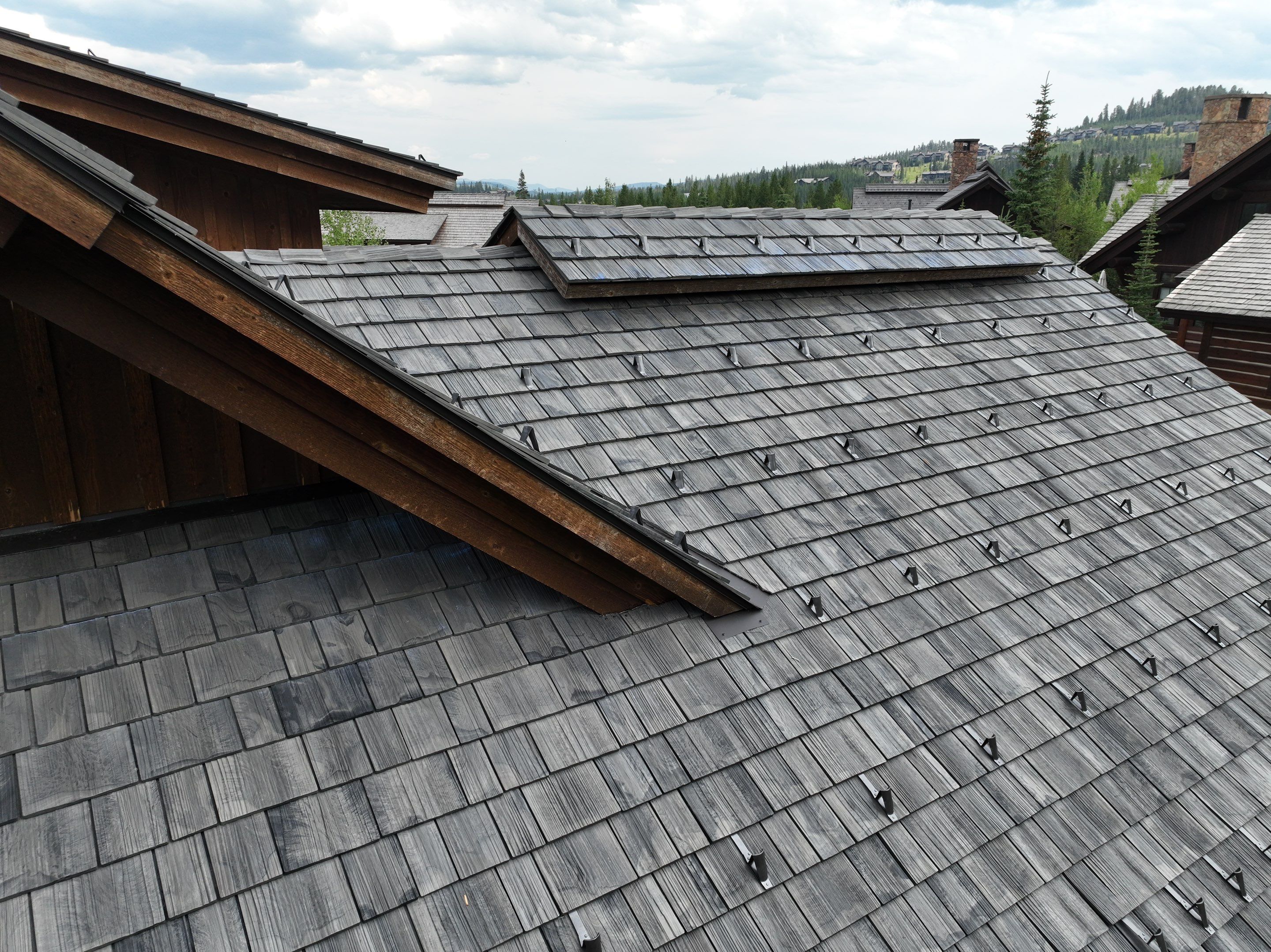Brava Shake - Canyon Gray  by Montana Roofing Solutions