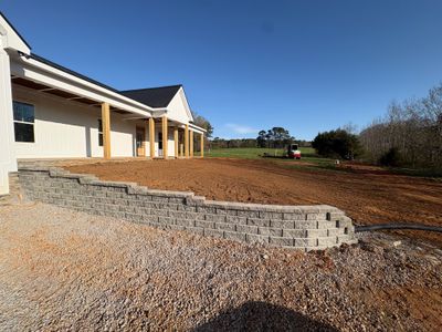 Woodland Church Retaining Wall