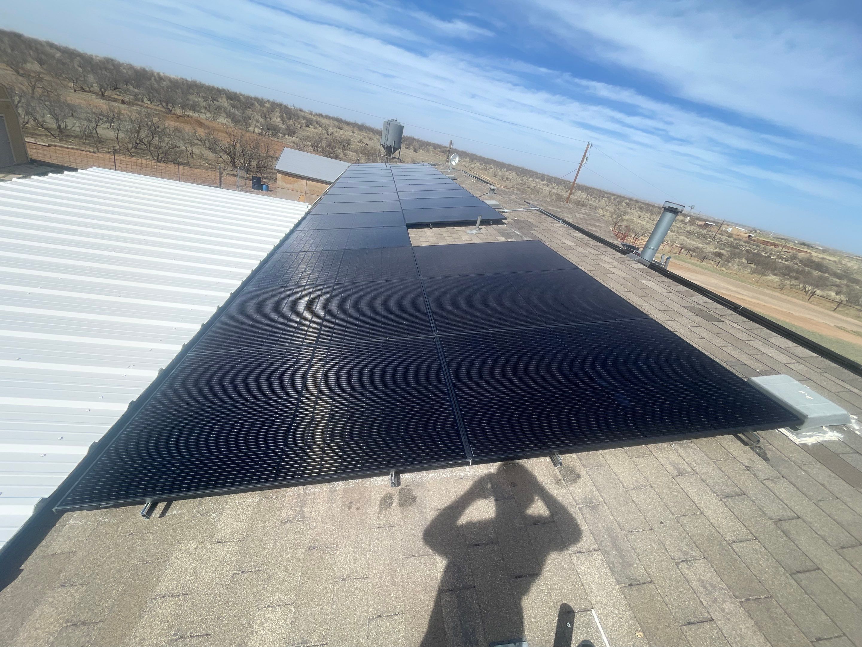 Project in Amarillo by Trojan Solar