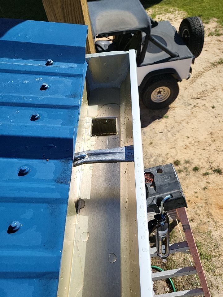 Gutter Installation using K-Style Gutters by Gutter Professors