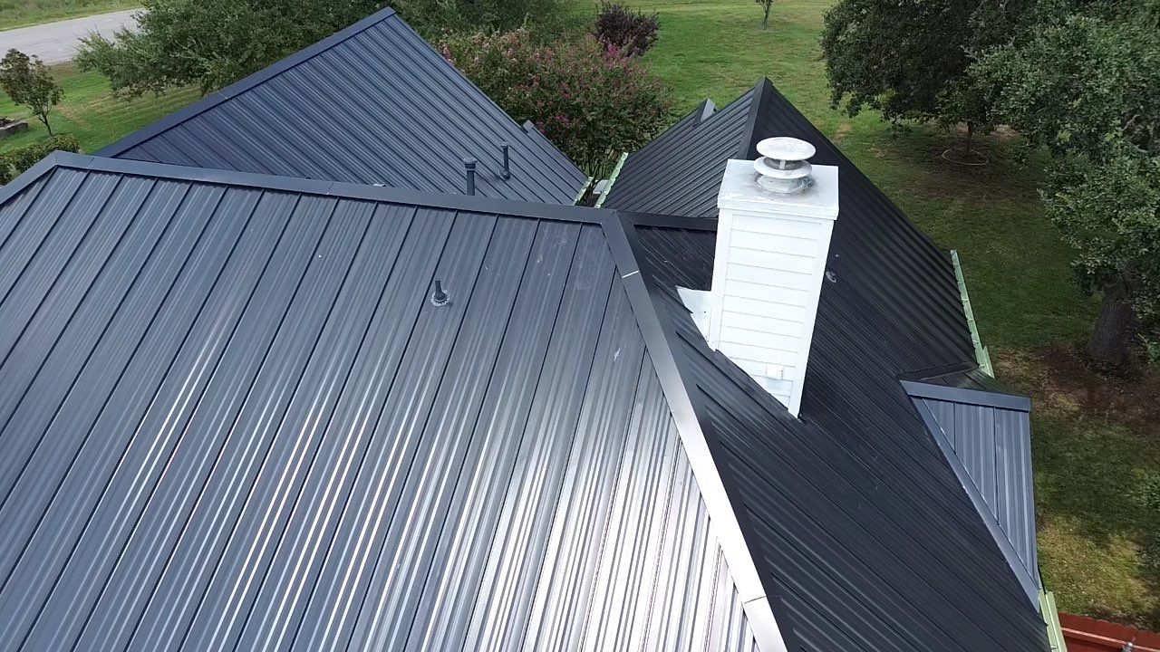 Matte Black - L&A Metals Class 4 UL 2218 Standing Seam Metal by RoofsOnly.com