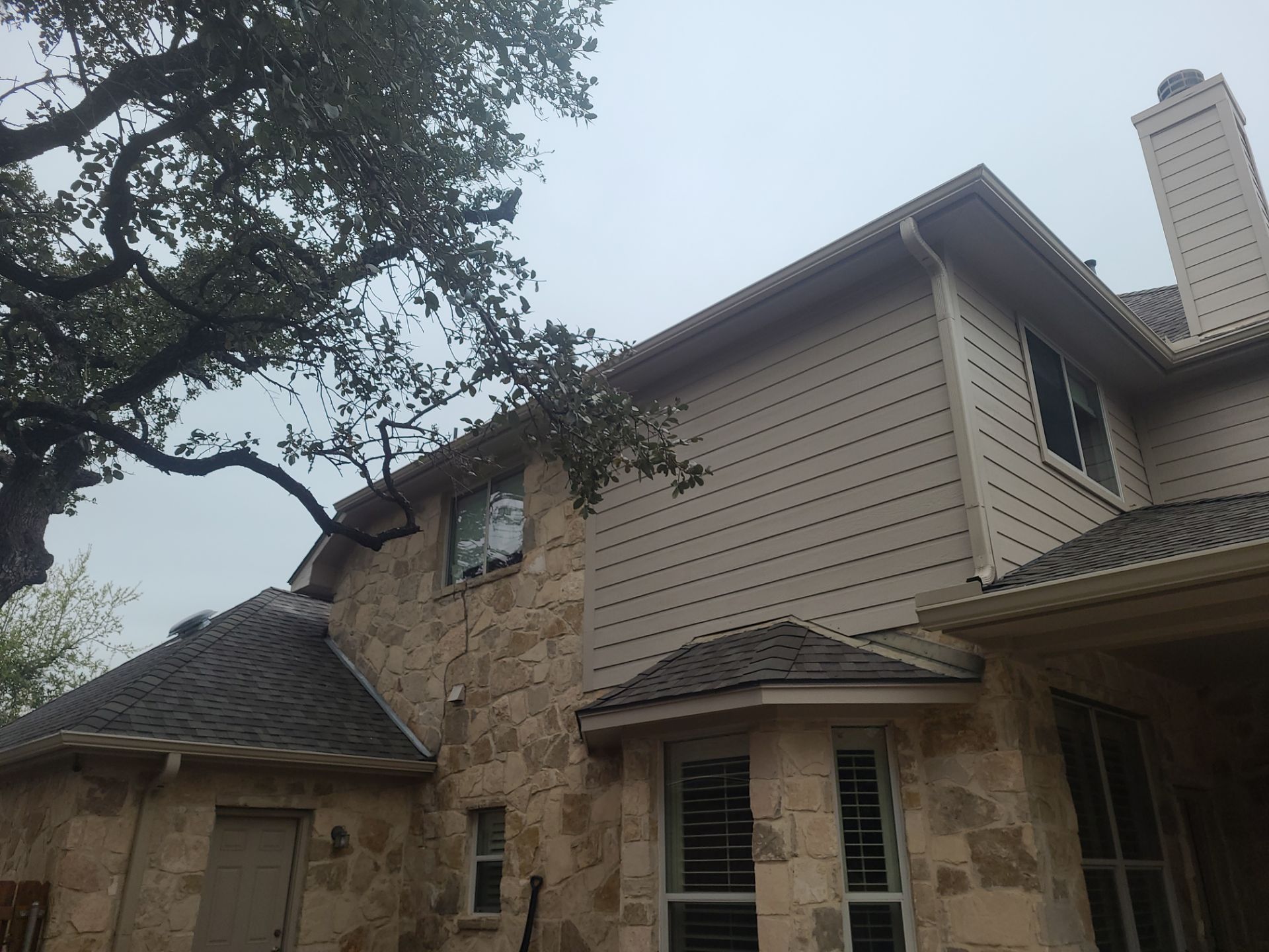 Full Exterior Freshen-Up by Oakwood Roofing and Construction, LLC