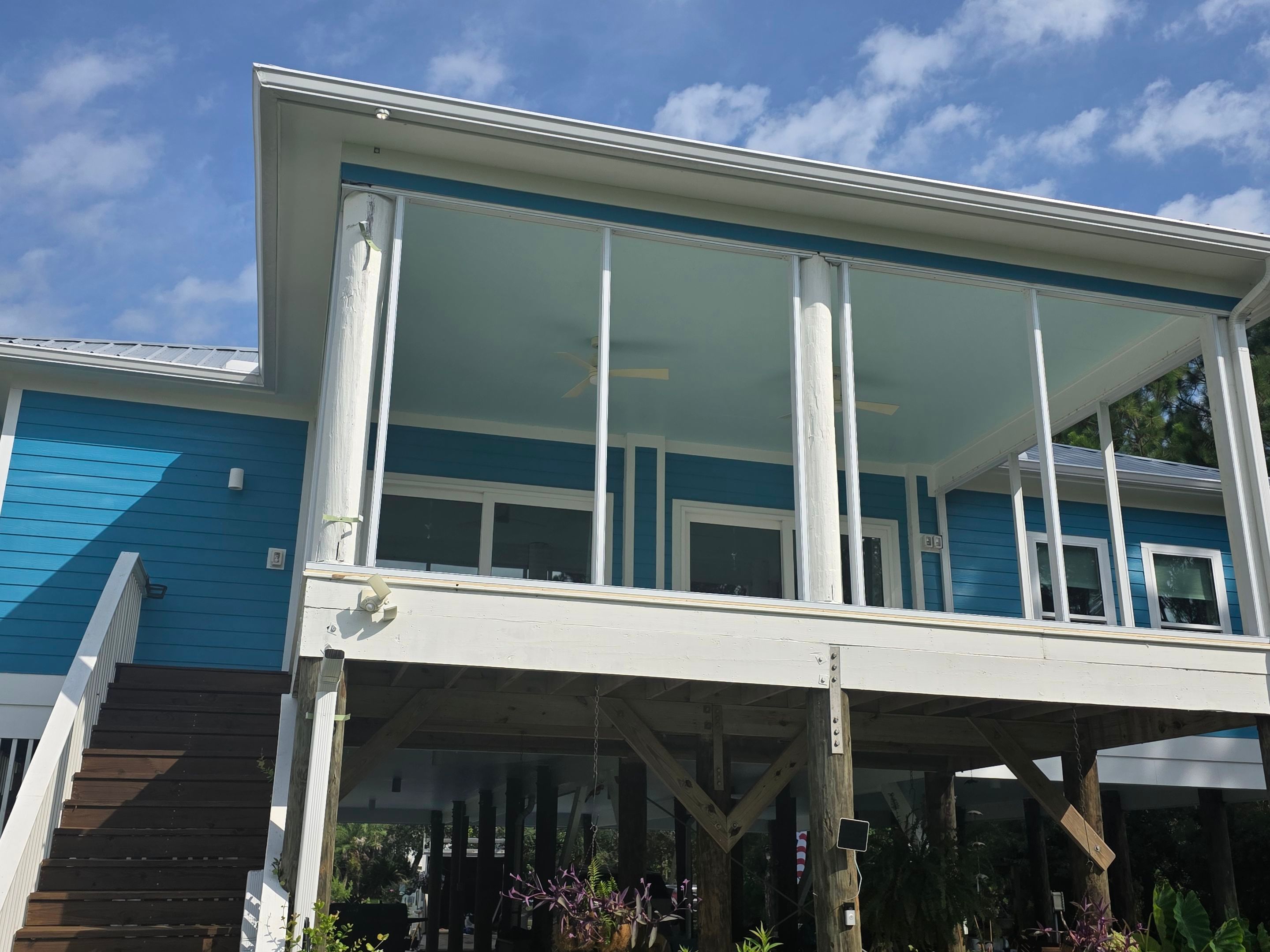 Elevated Screen Room by Titan Sunrooms