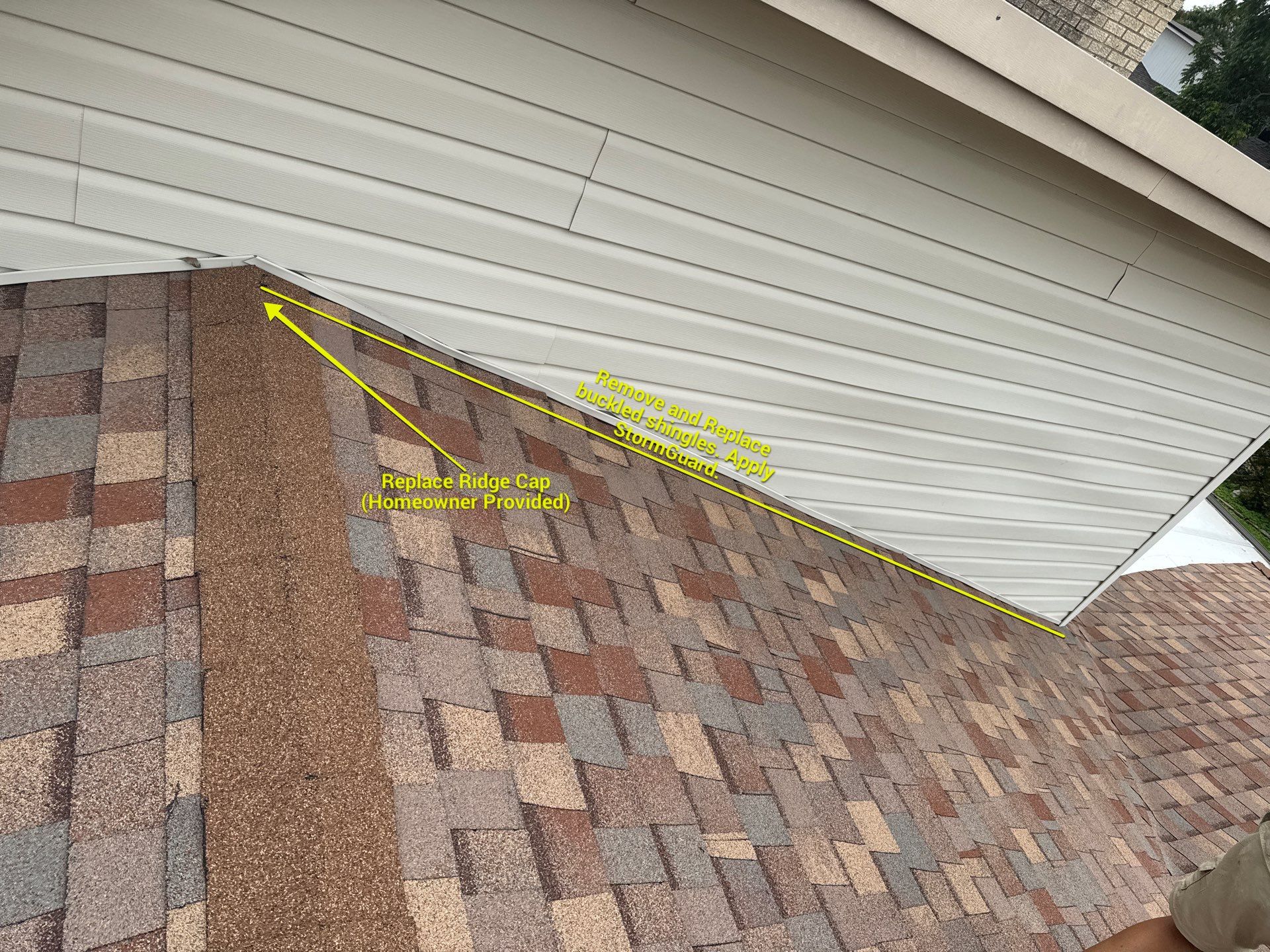 Project in Richardson by Rhino Roofing and General Contracting, LLC