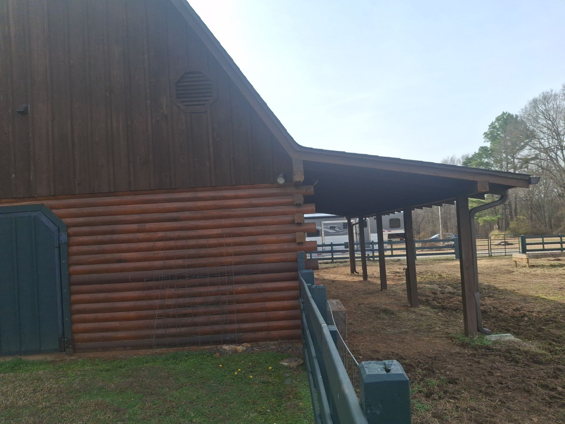 A Complete Exterior Refresh for a Custom Log Home & Property in Alba, Texas by Quality Coats Painting