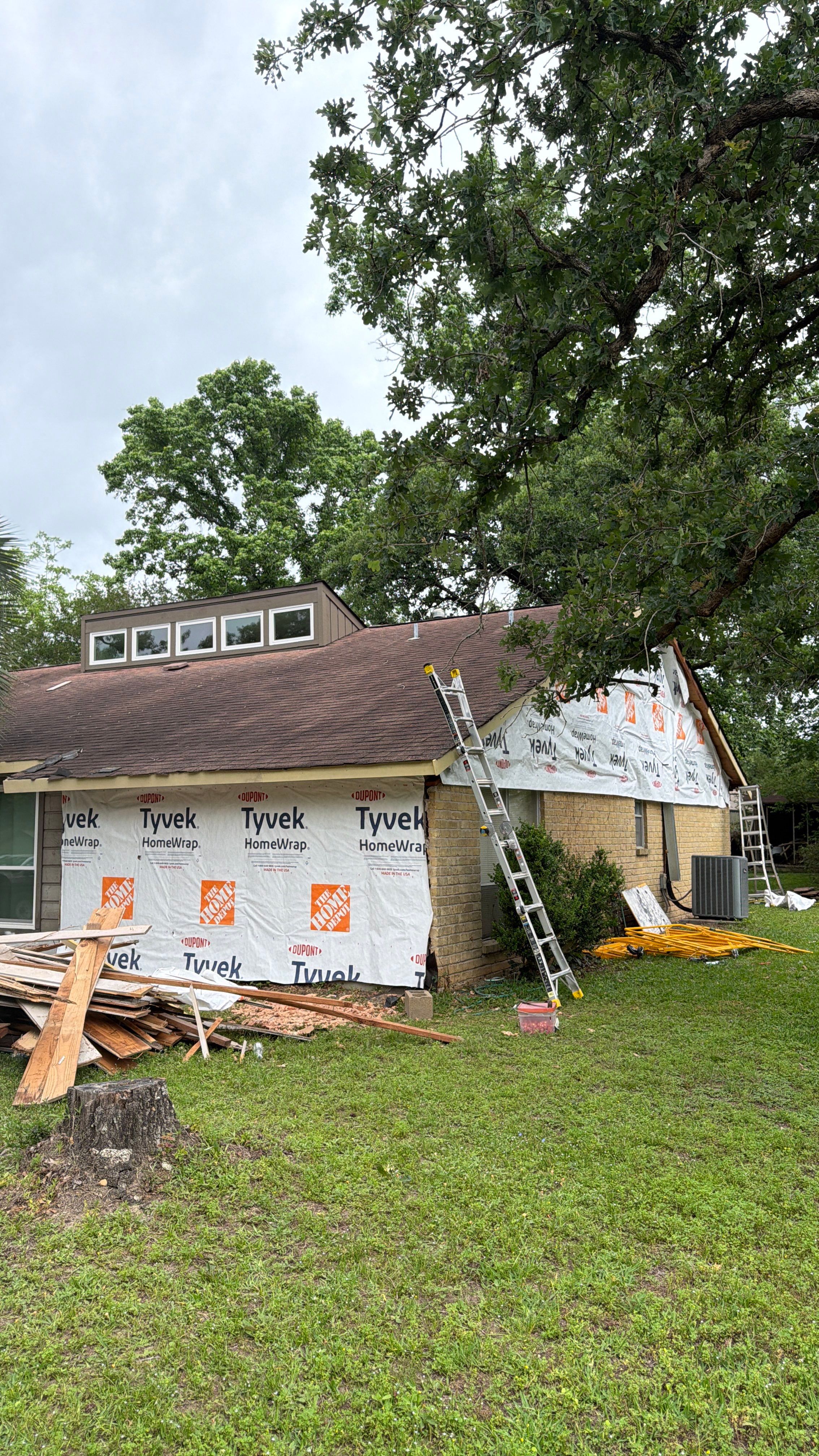 Roof Replacement & Hardie Siding Installation | Conroe, TX by Engle Roofing & Construction