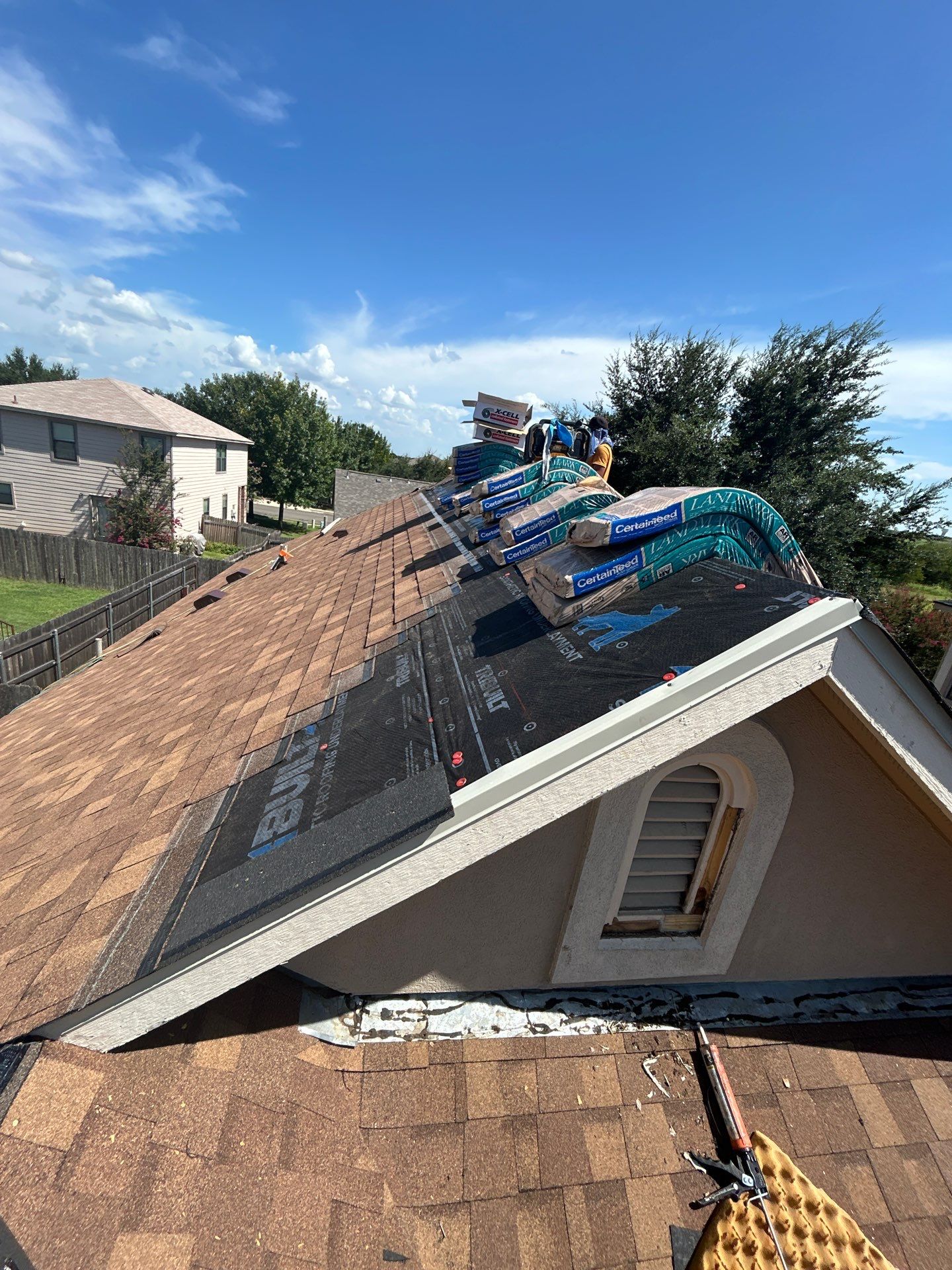 Project in San Marcos by Rhino Roofing and General Contracting, LLC