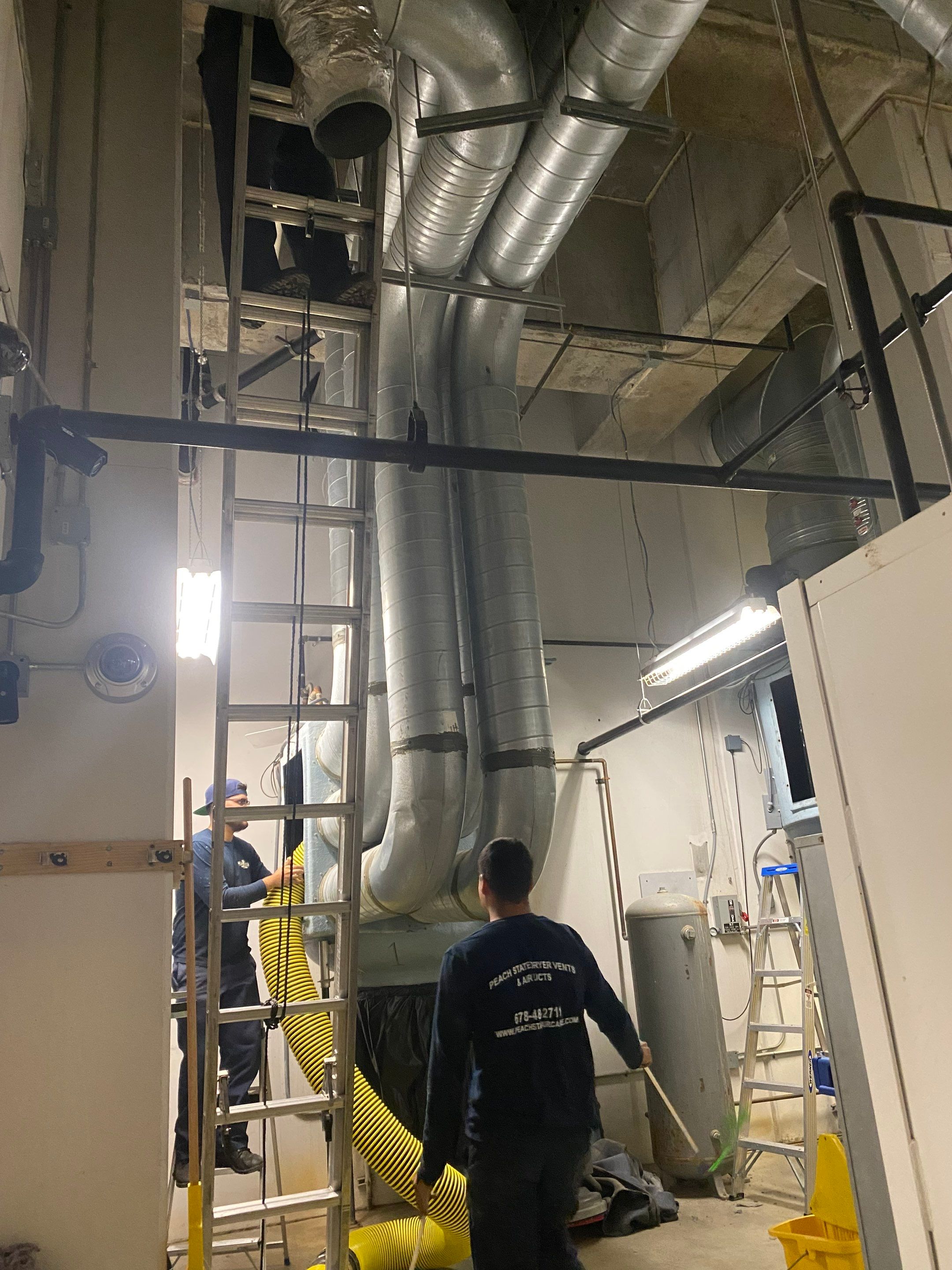 County Jail Dryer Vent Cleaning by Peach State Dryer Vents & Air Ducts