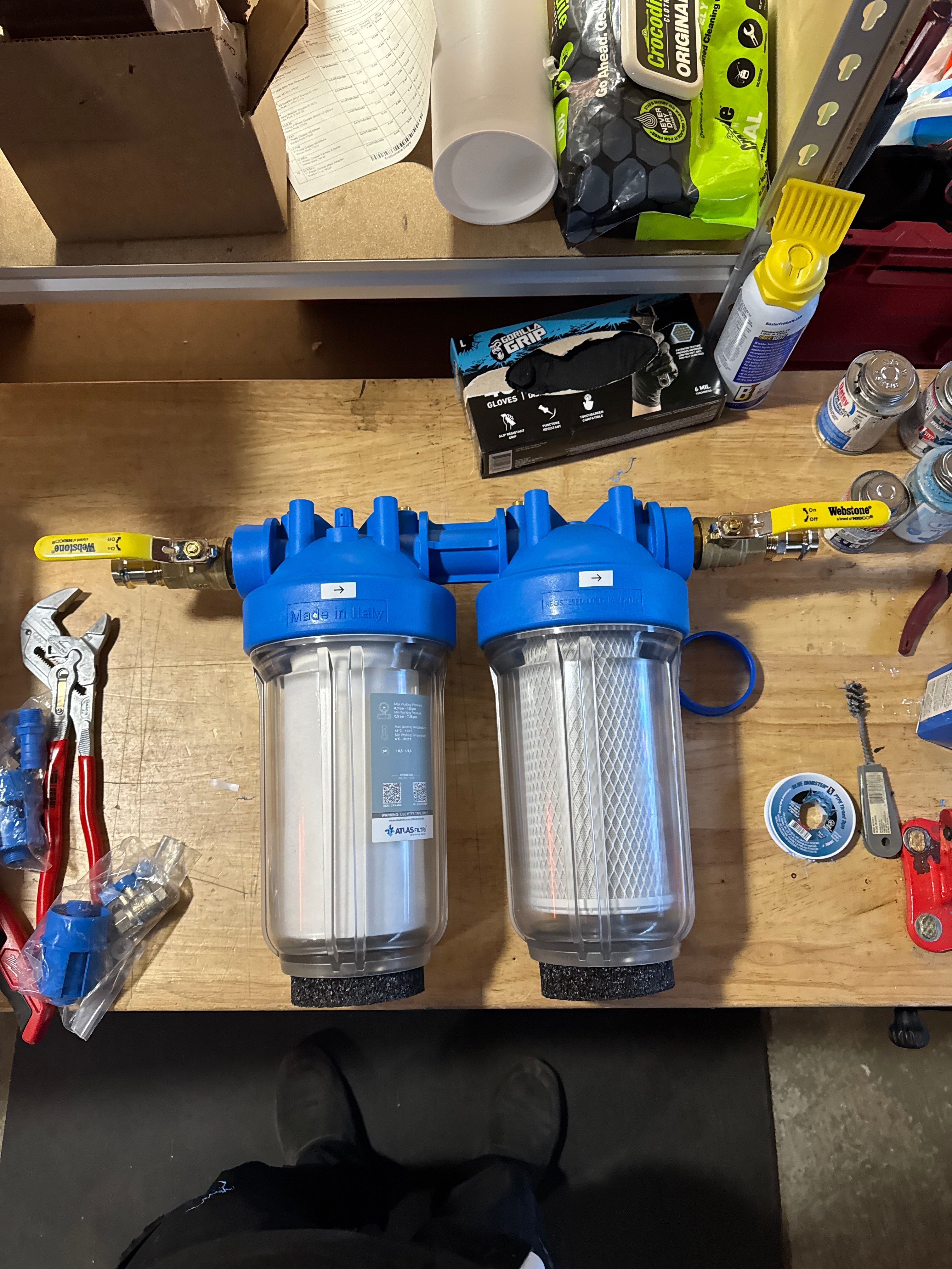Water Softener and Heater Install by Stake Plumbing and Heating