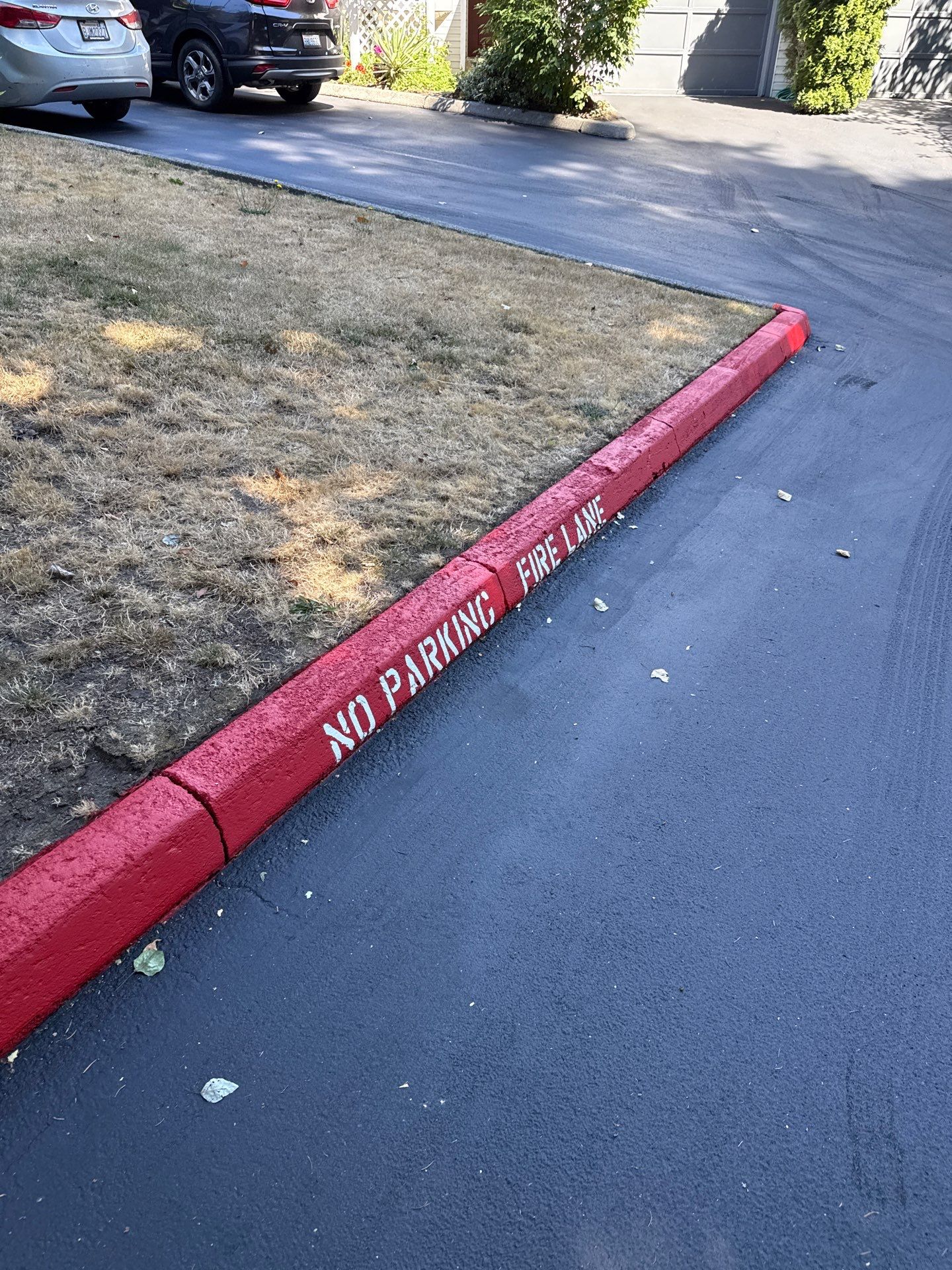 Curb Repaint | Seattle  by Jireh Asphalt & Concrete Inc 