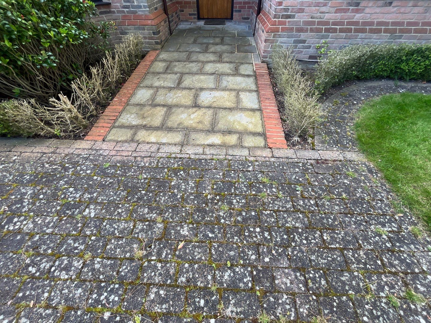 Driveway And Patio Clean using honda 21 ltr/min by Ges Exterior Cleaning ltd