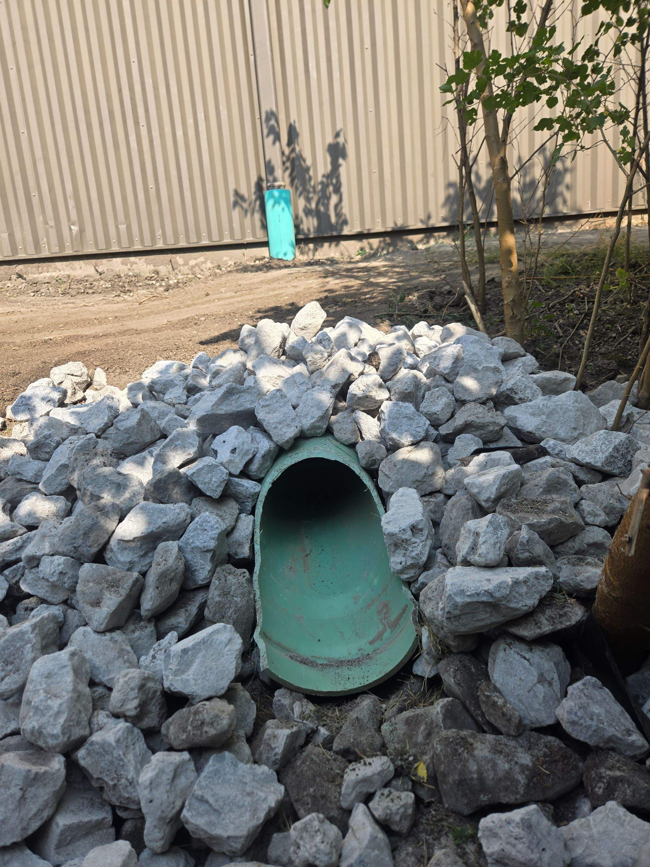 Downspout Extension Installation by Allied Water Services
