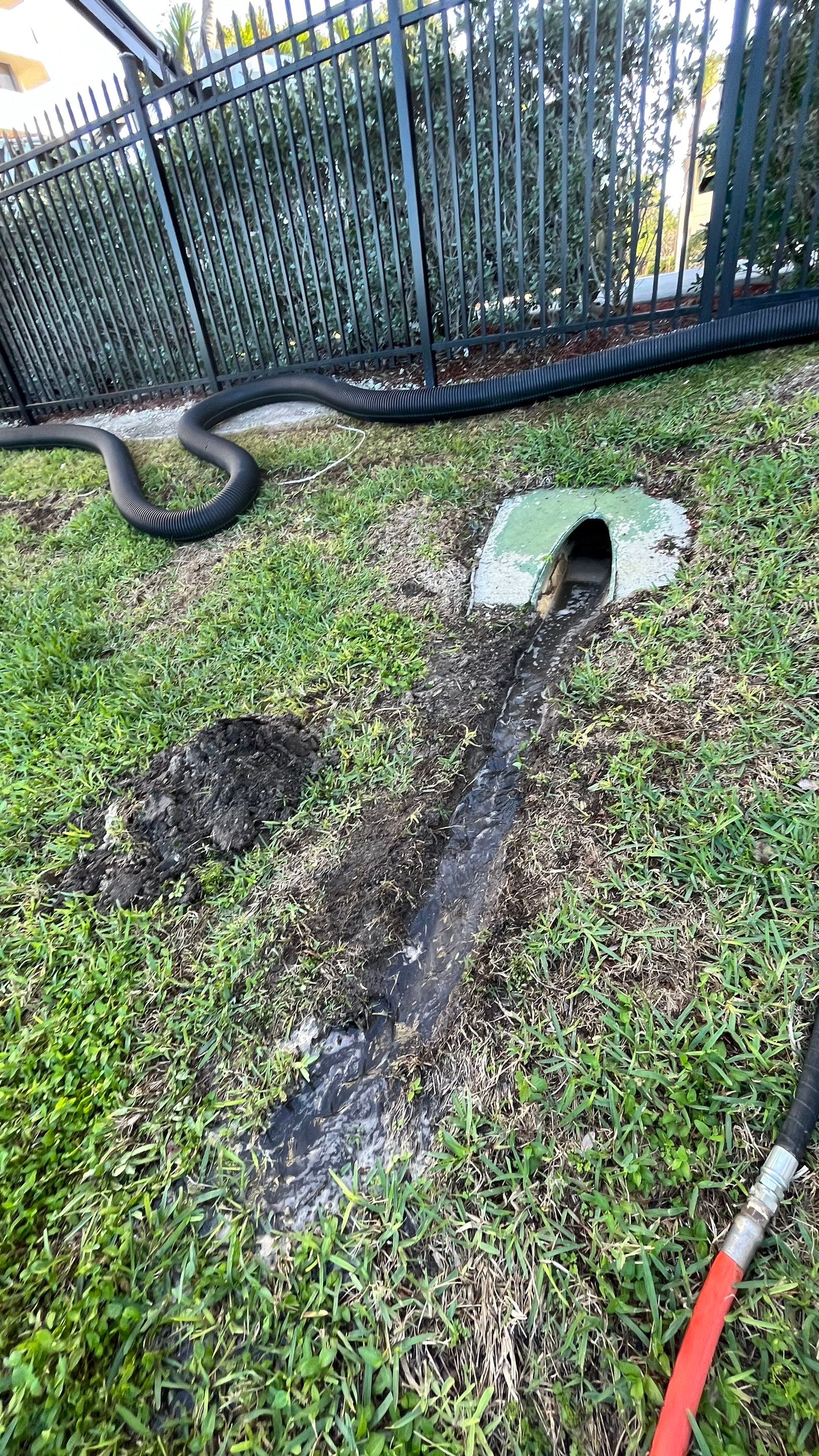 Condo Storm Water System Cleaning and Maintenance by APS Power & Water