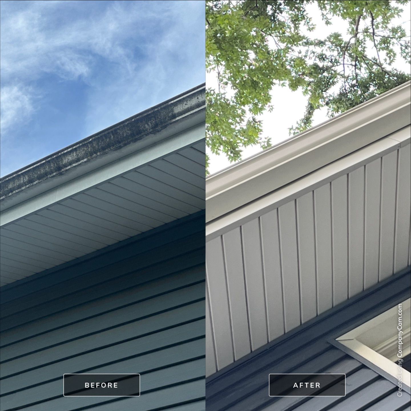 Project in Elk Grove Village by Simmons Power & Soft Washing