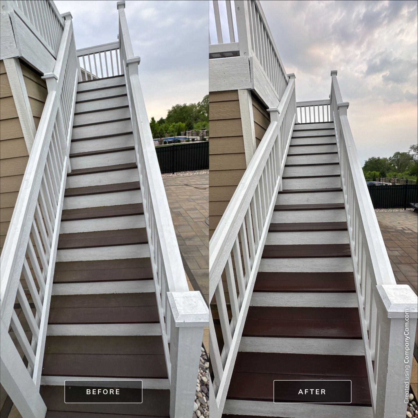 Project in Village of Lakewood by Simmons Power & Soft Washing