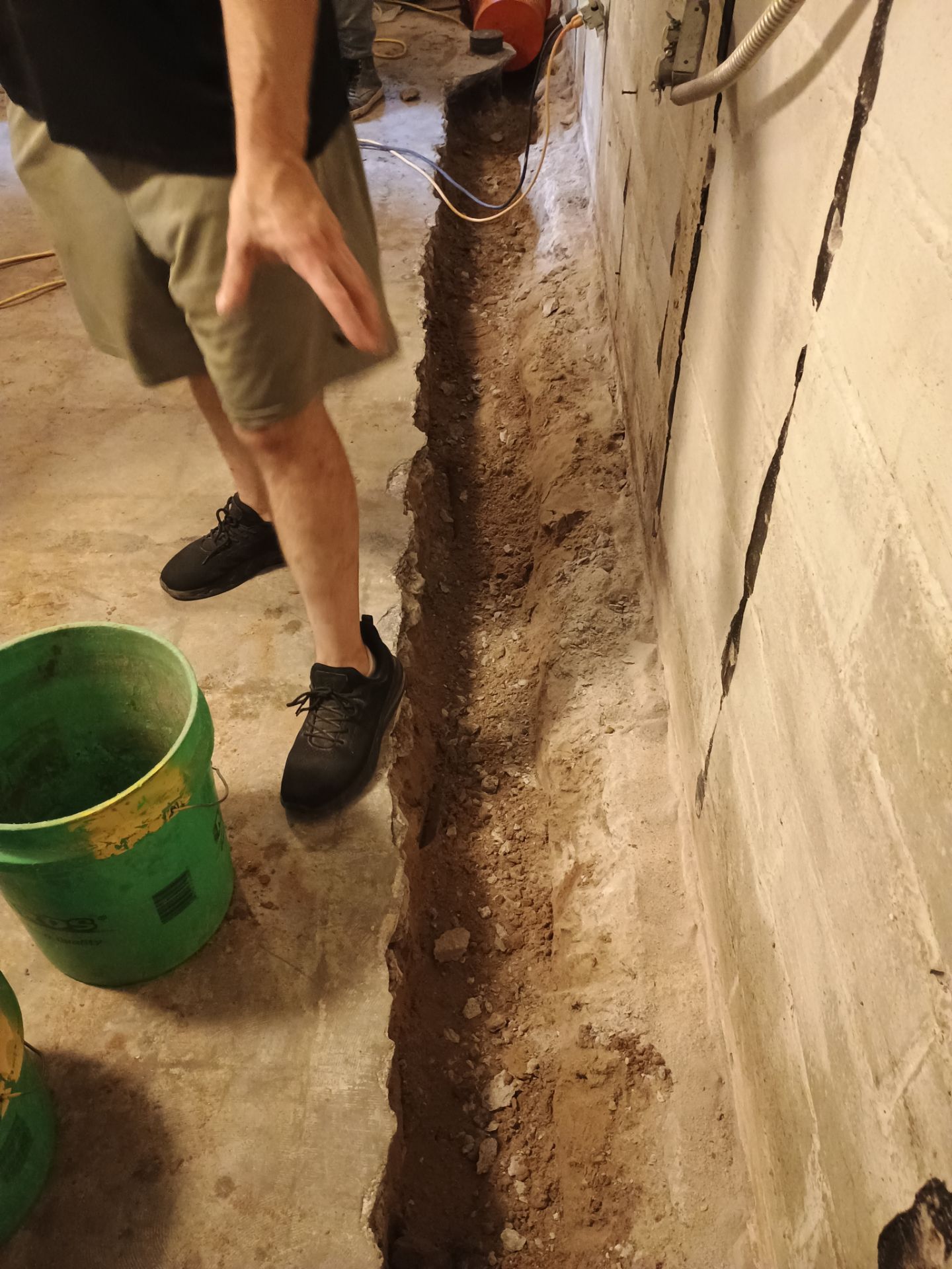 Basement Waterproofing in Columbia Heights by Waterproofing Northeast