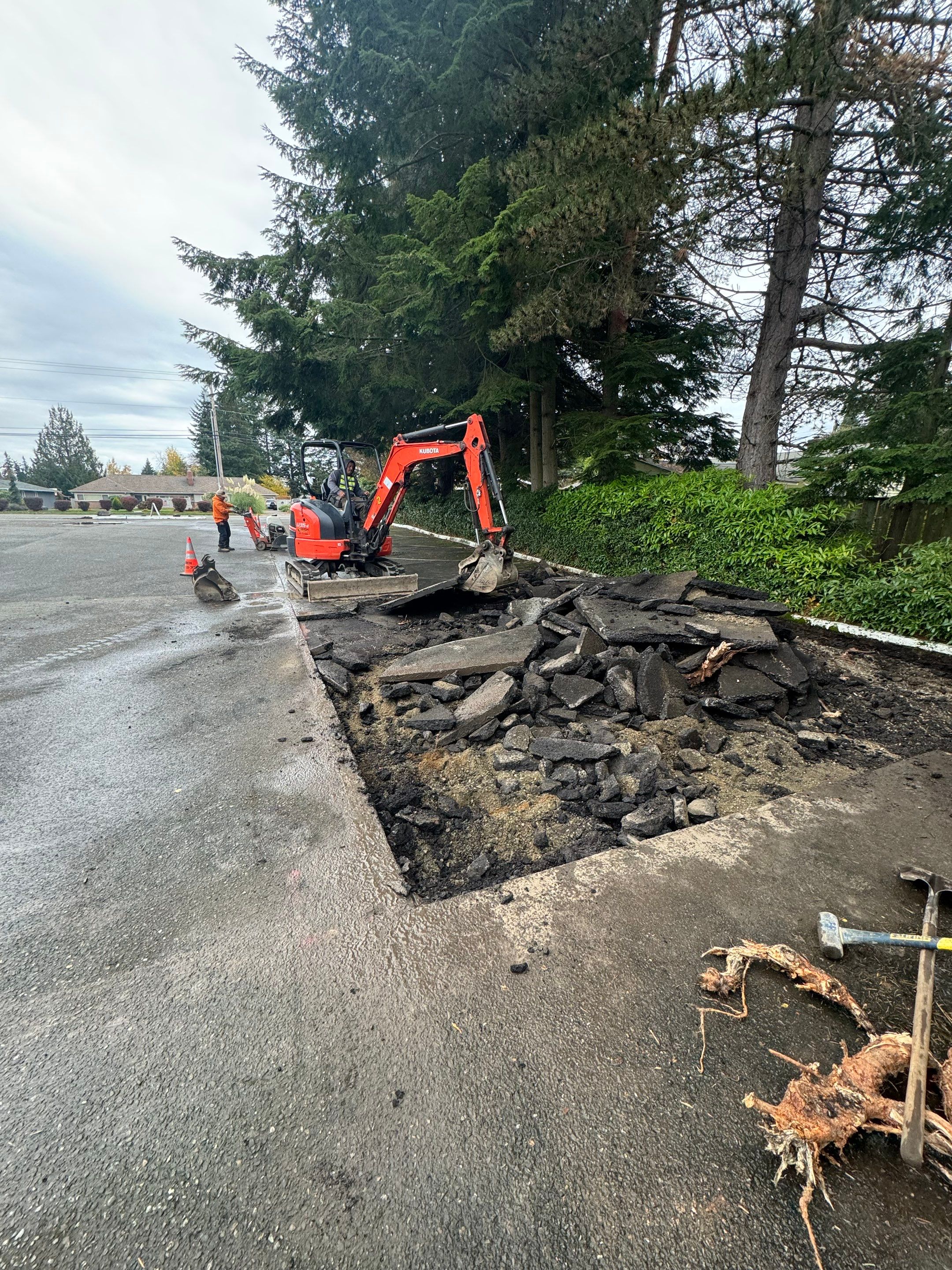 Lakeshore Investment | Parking Lot Repaving | Asphalt Project by Jireh Asphalt & Concrete Inc 