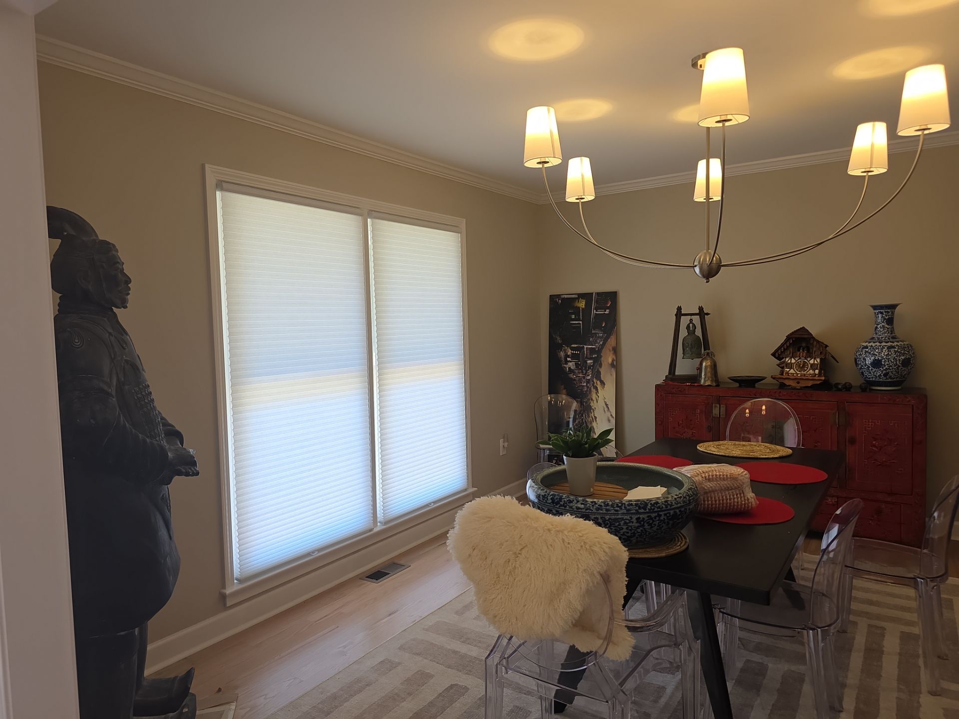 New home in Greer, SC by Southern Traditions Window Fashions