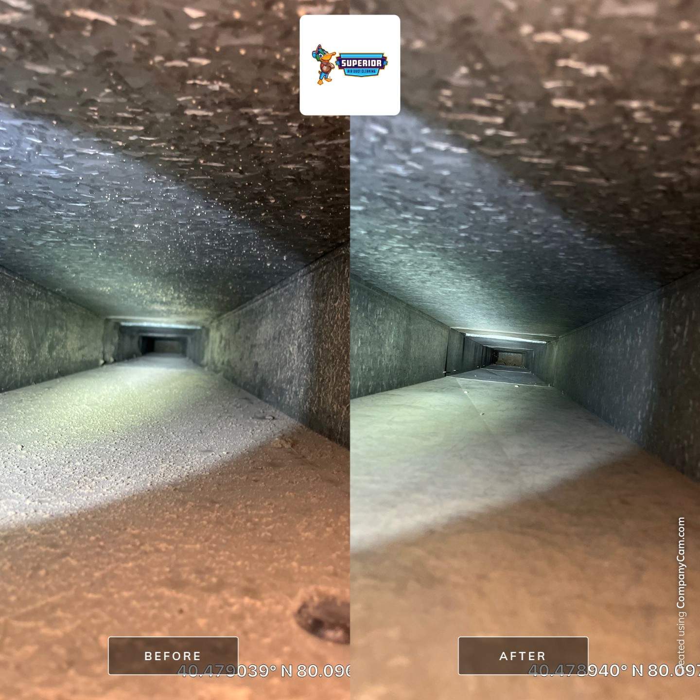 Air Duct Cleaning With a Vacuum Truck in McKees Rocks, PA by Superior Air Duct Cleaning