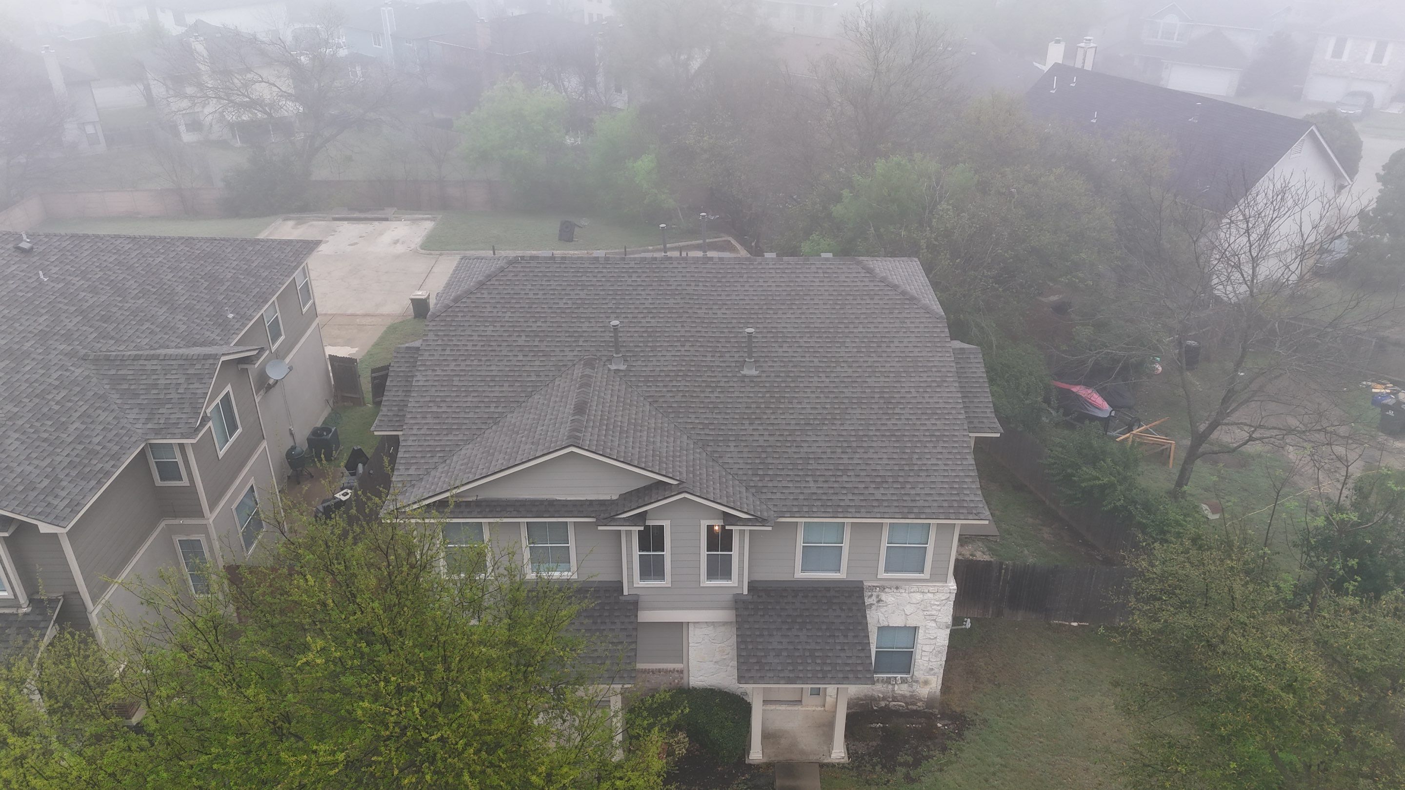 Residential Roof Replacement using GAF - Timberline Natrual Shadow - Weathered Wood by Action Exteriors Austin