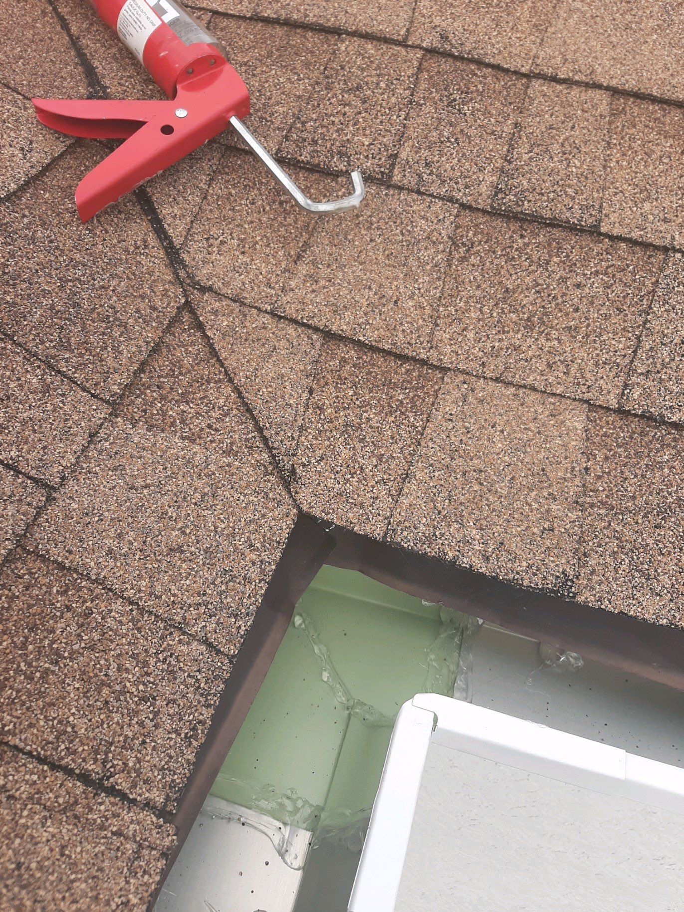 Seamless Gutter Installation using White K-Style Gutters by Gutter Professors