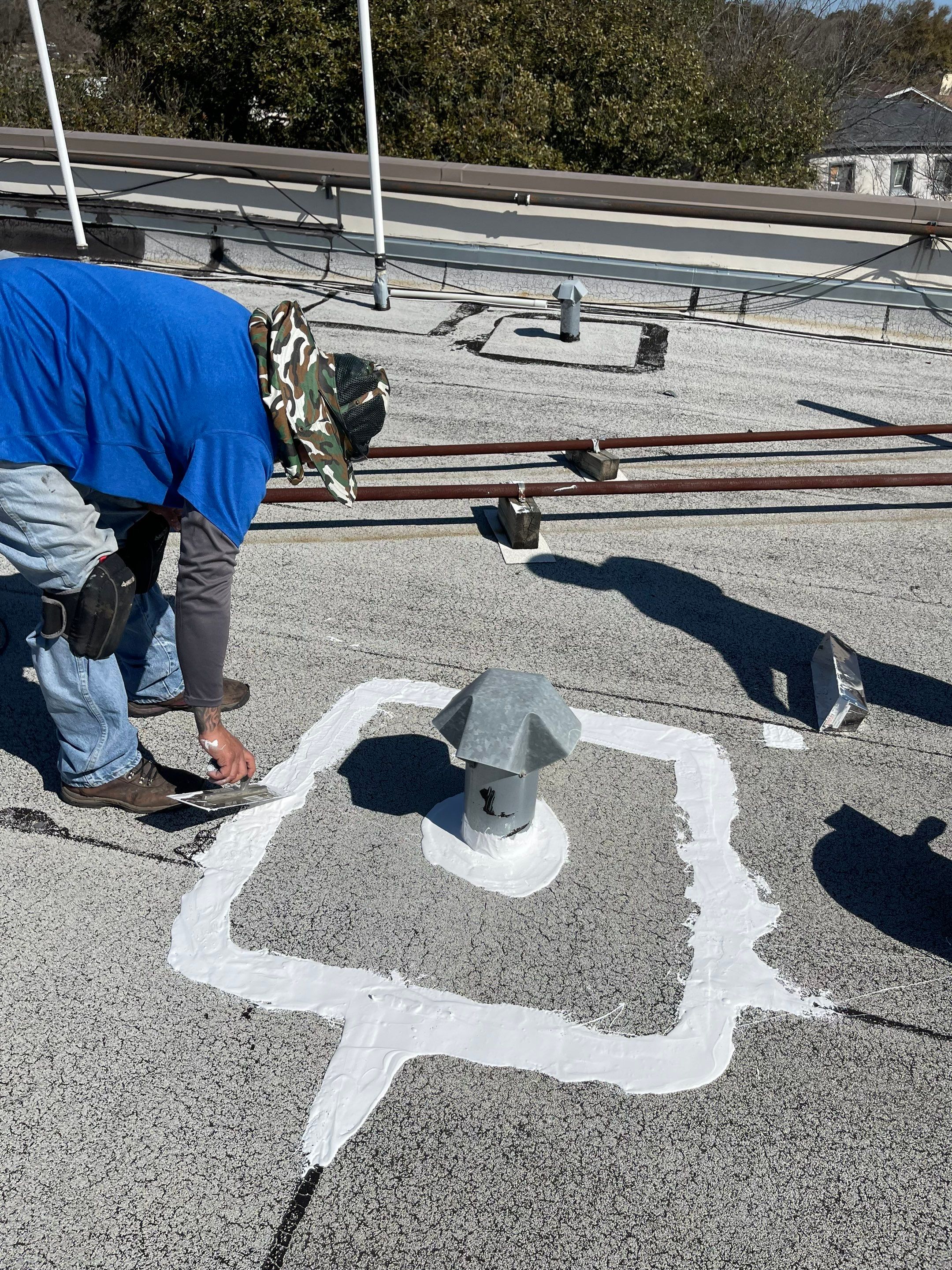 Commercial Roofing Repair using Mulehide Roofing Products by Premier Roofing and Contracting